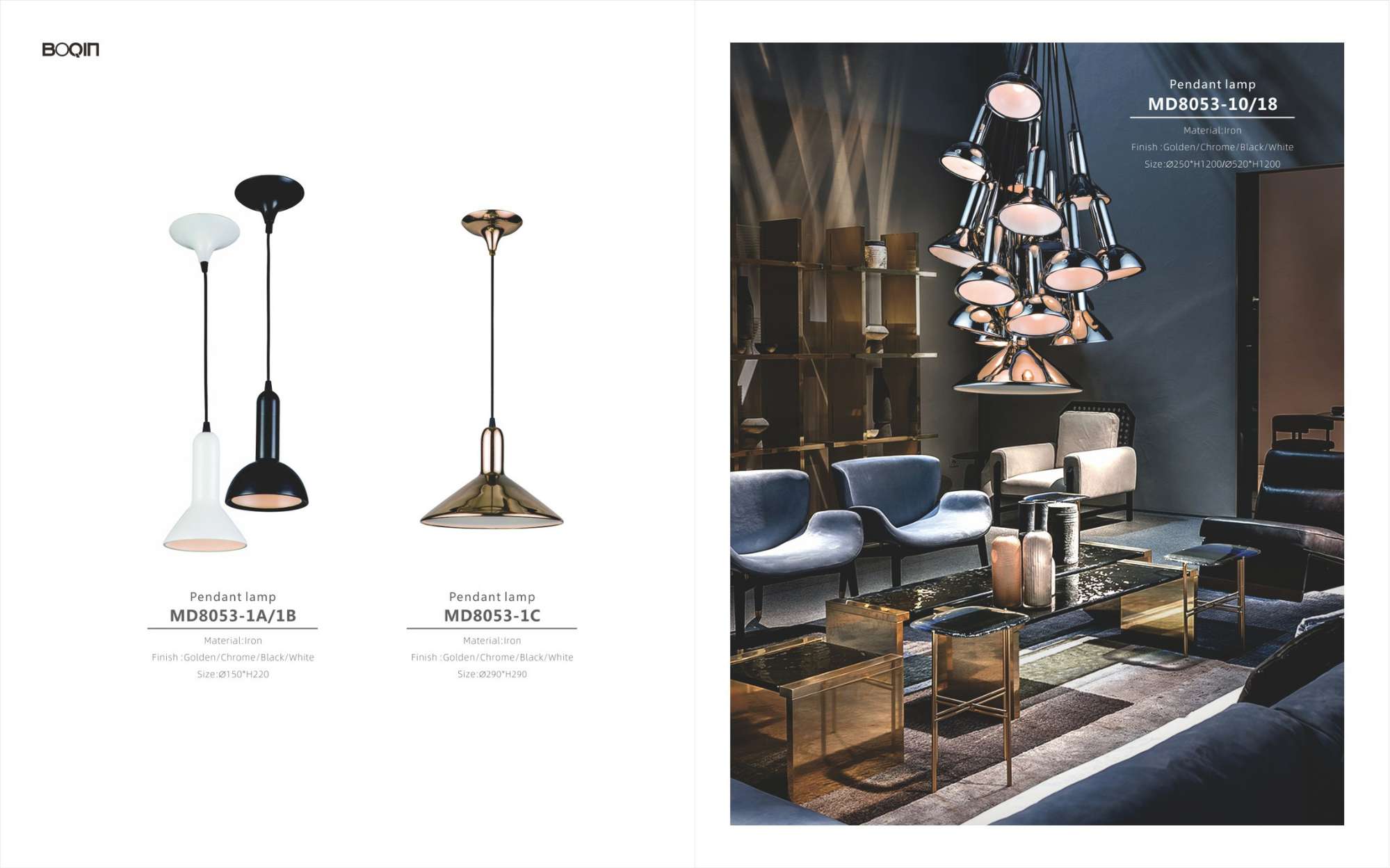 Beyond Lights - Iron Pendant Lamp