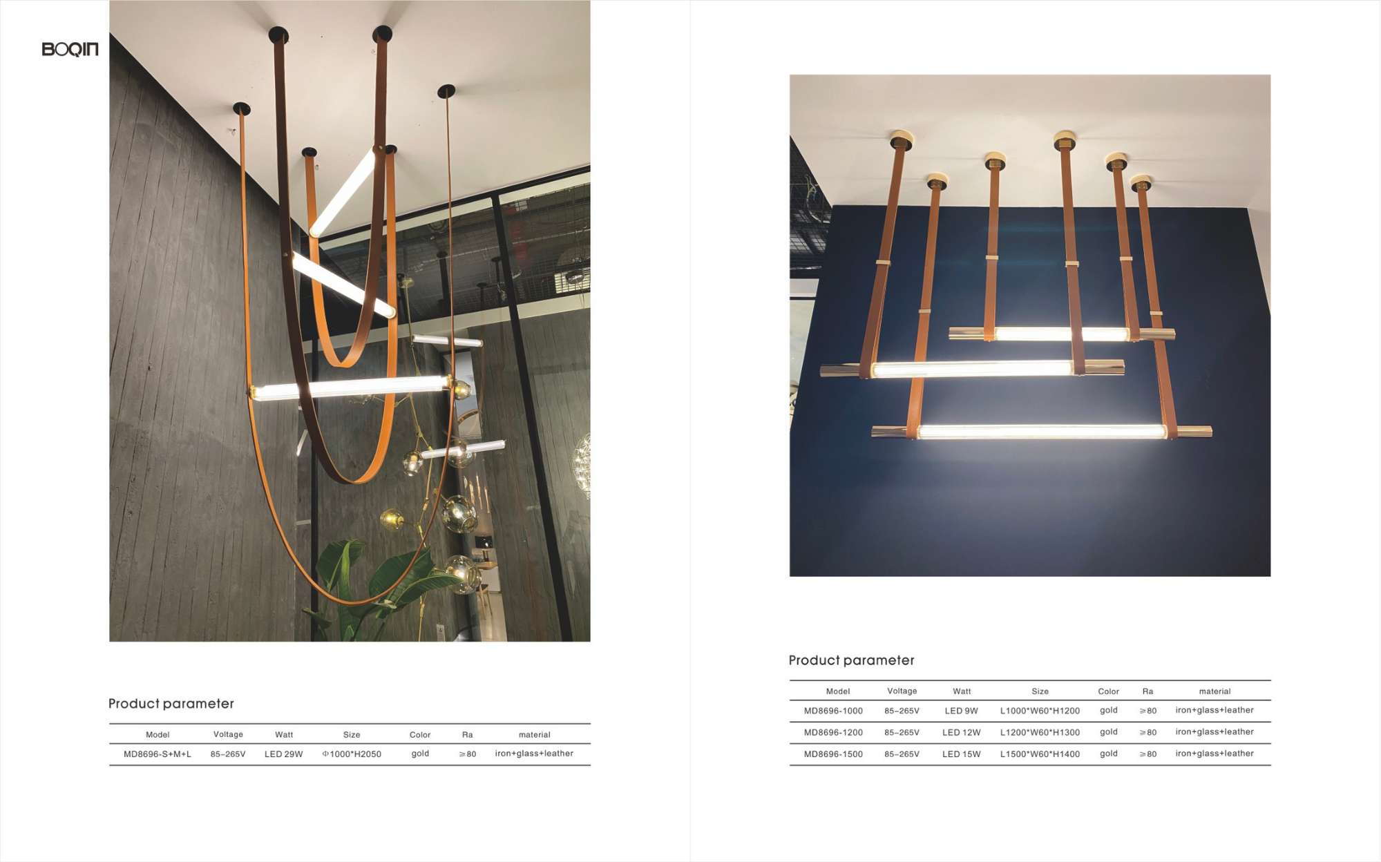 Beyond Lights - Leather Pendant Lamp