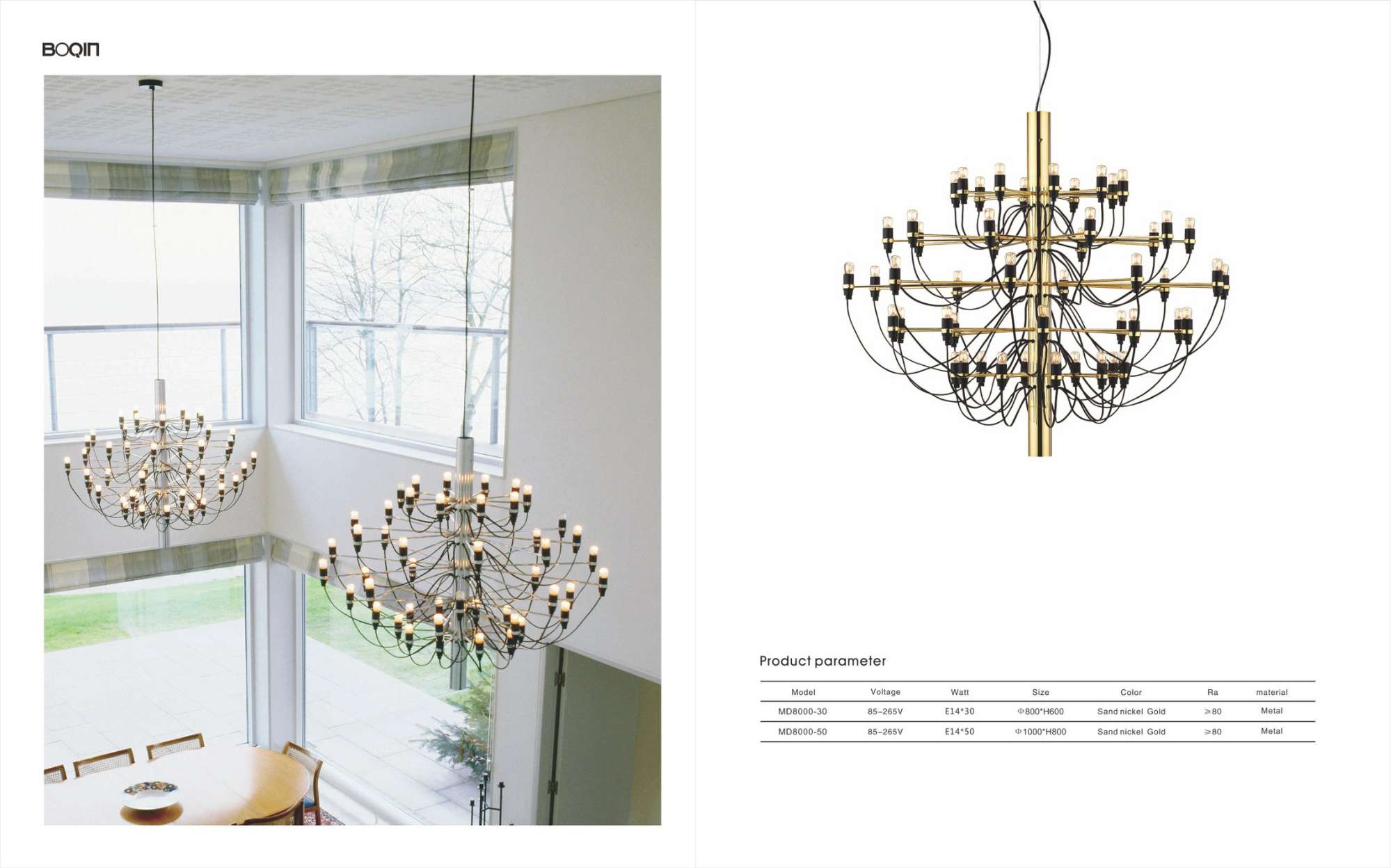 Beyond Lights - Metal Chandelier Light
