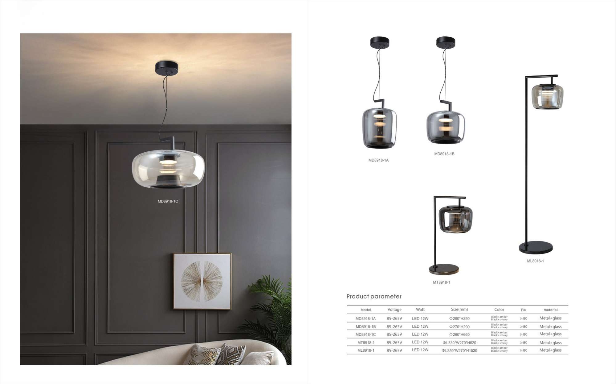 Beyond Lights - Glass Pendant Lamp