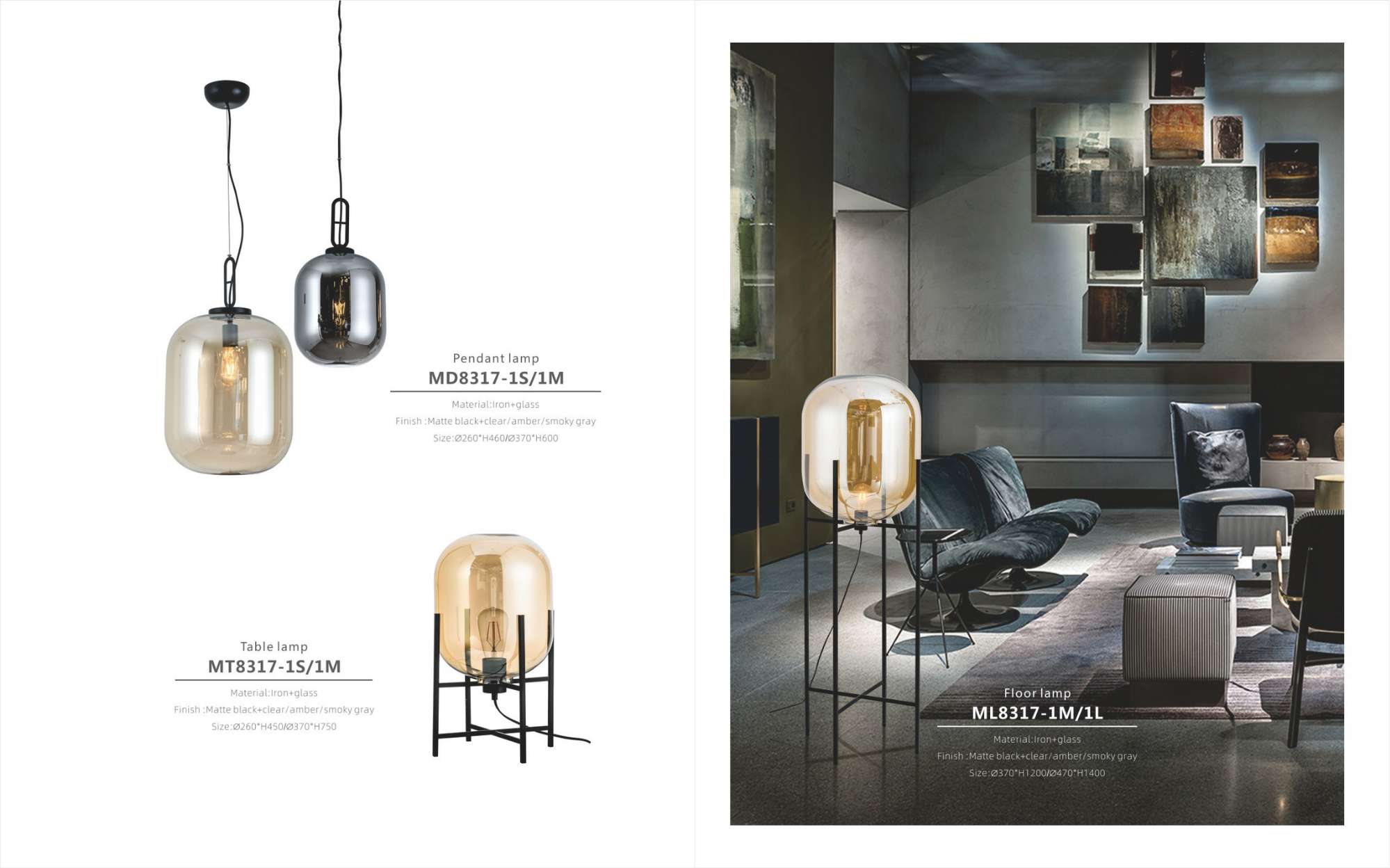 Beyond Lights - Glass Table Lamp