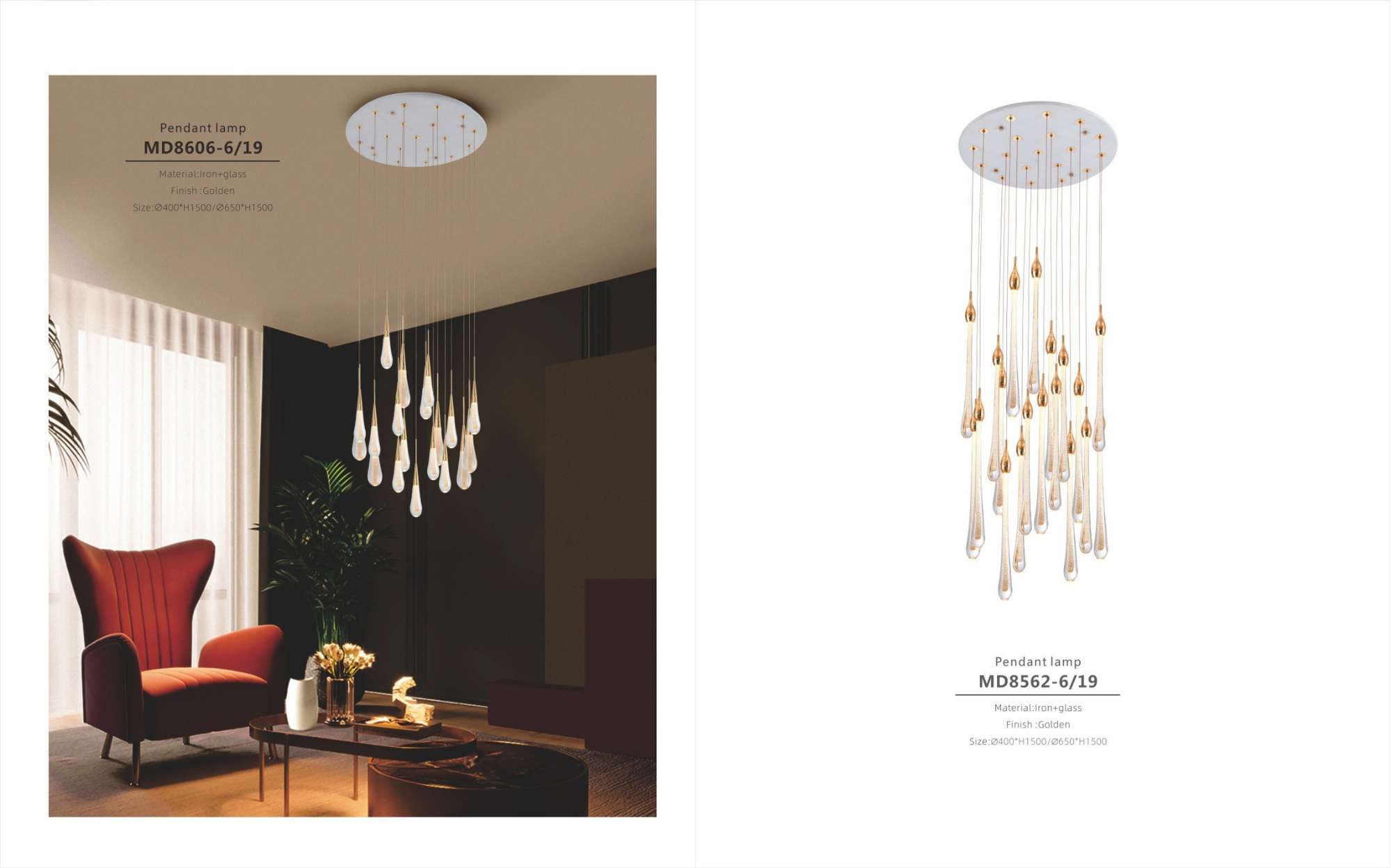 Beyond Lights - Glass Pendant Lamp