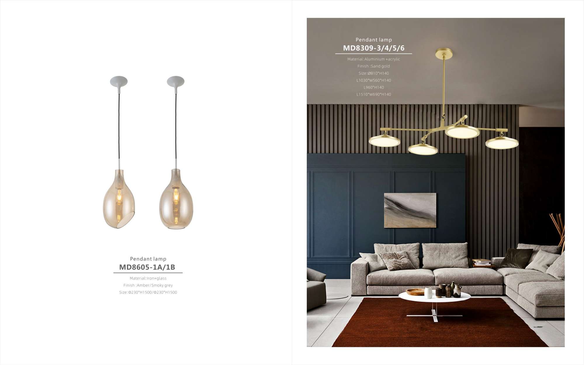 Beyond Lights - Glass Pendant Lamp