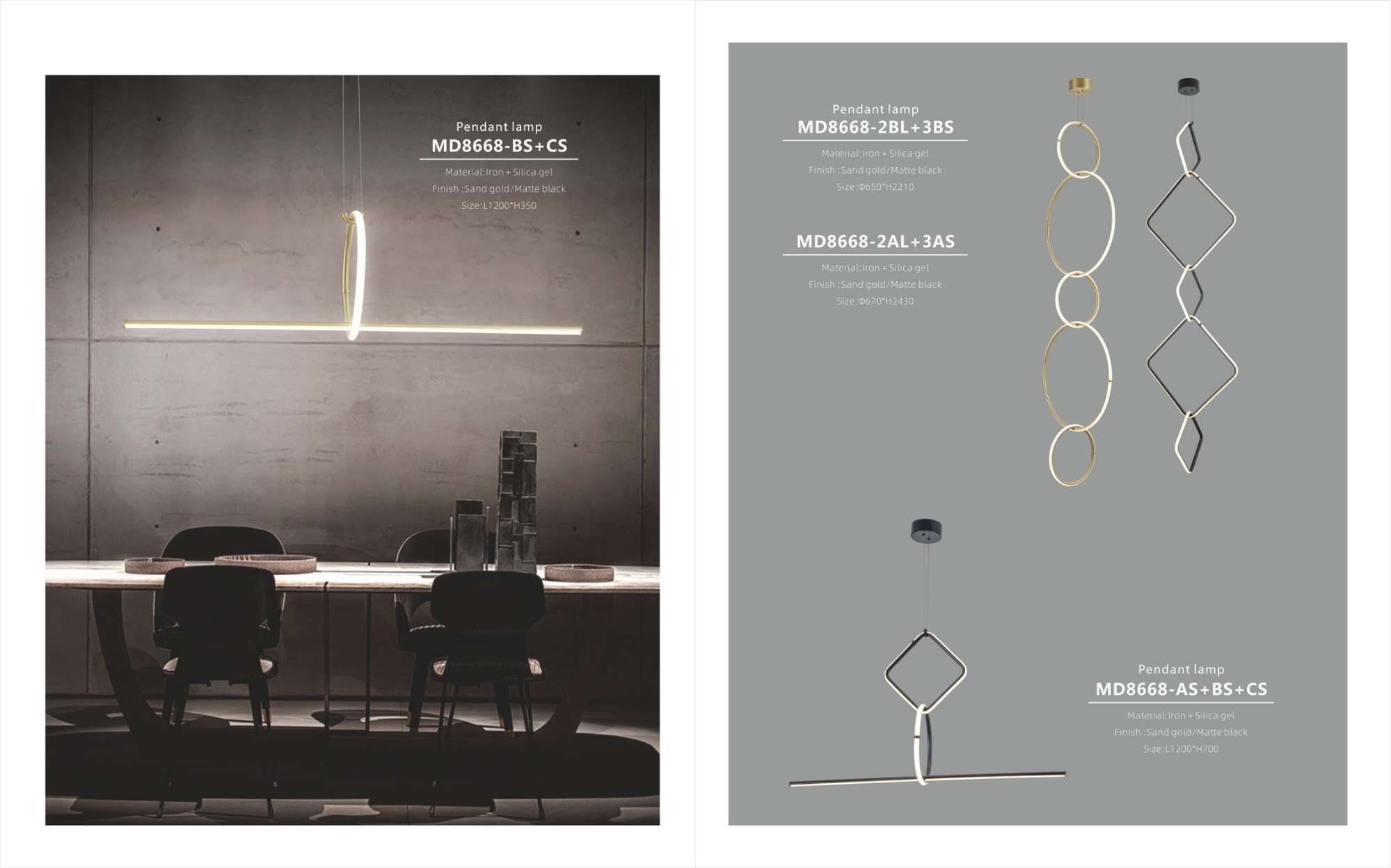 Beyond Lights - Linear Pendant Lamp