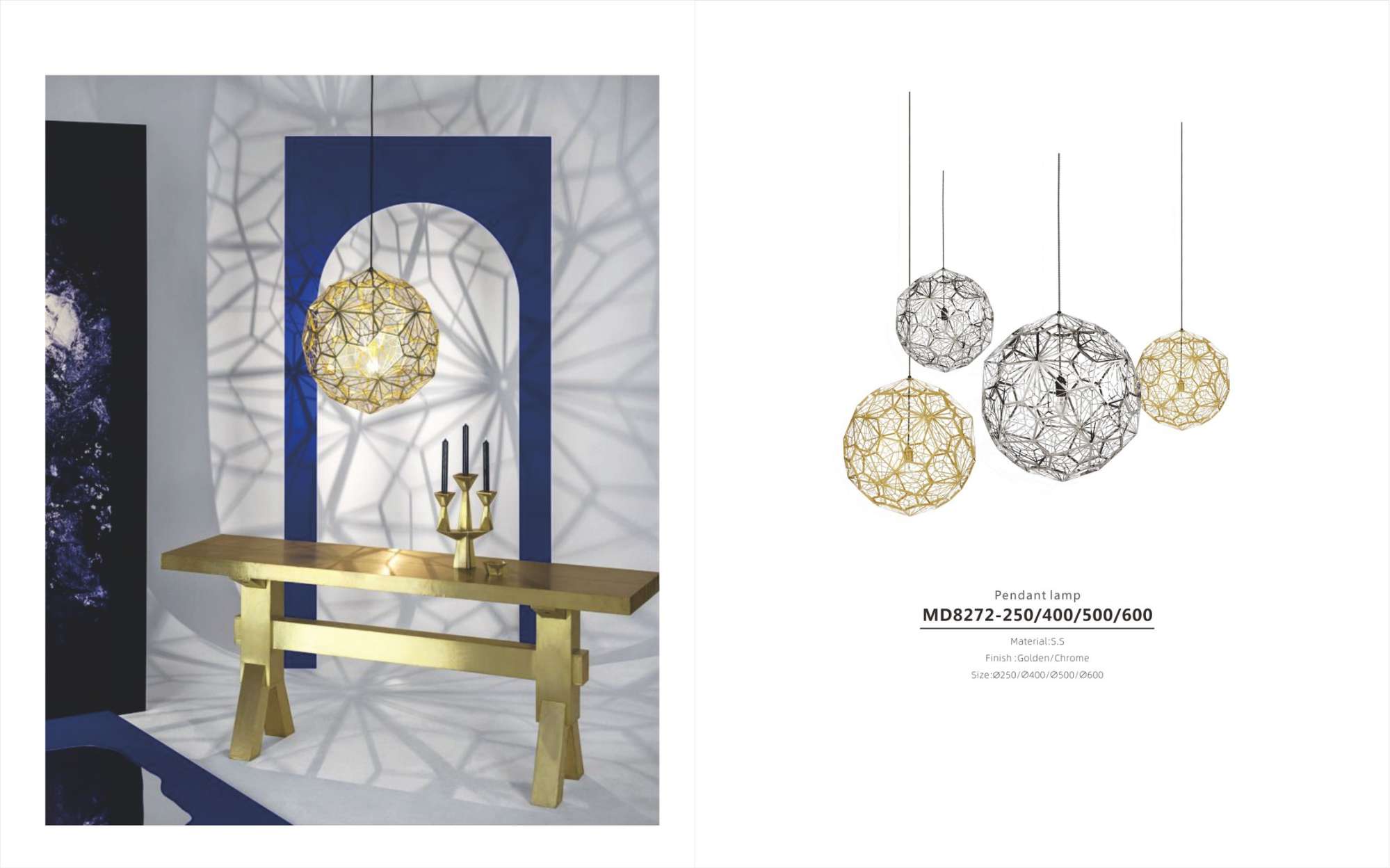 Beyond Lights - Cage Pendant Lamp