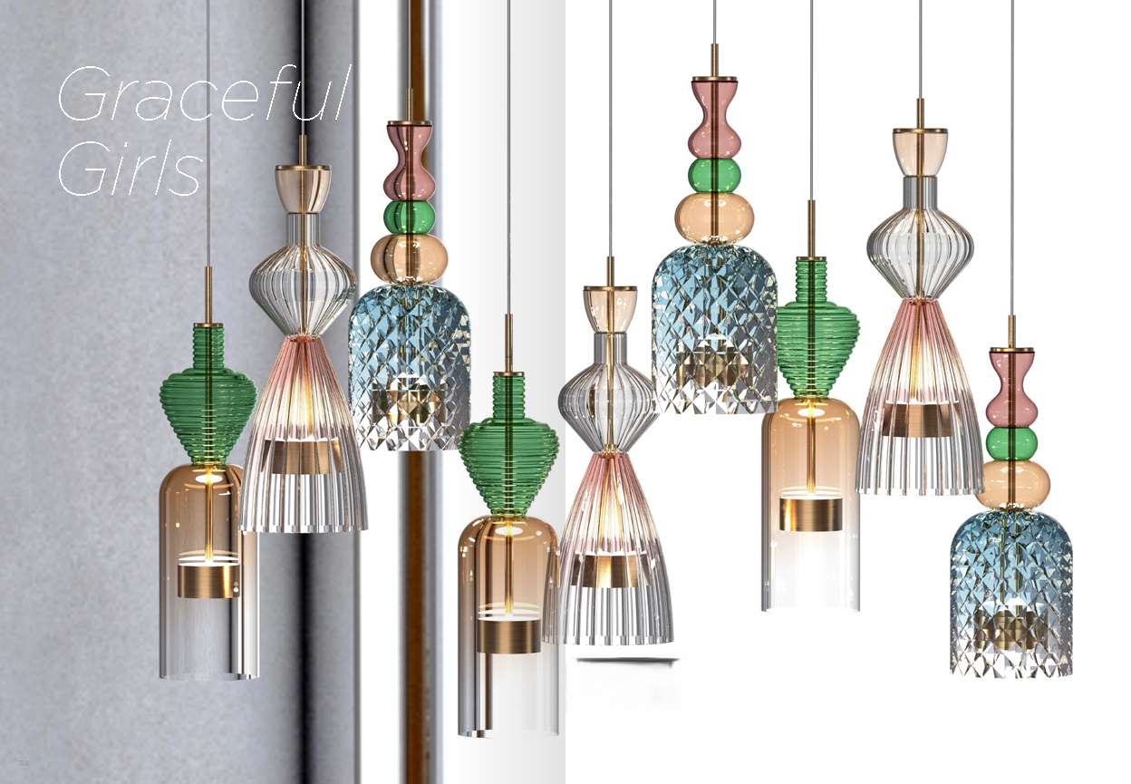 Beyond Lights - Glass Pendant Light