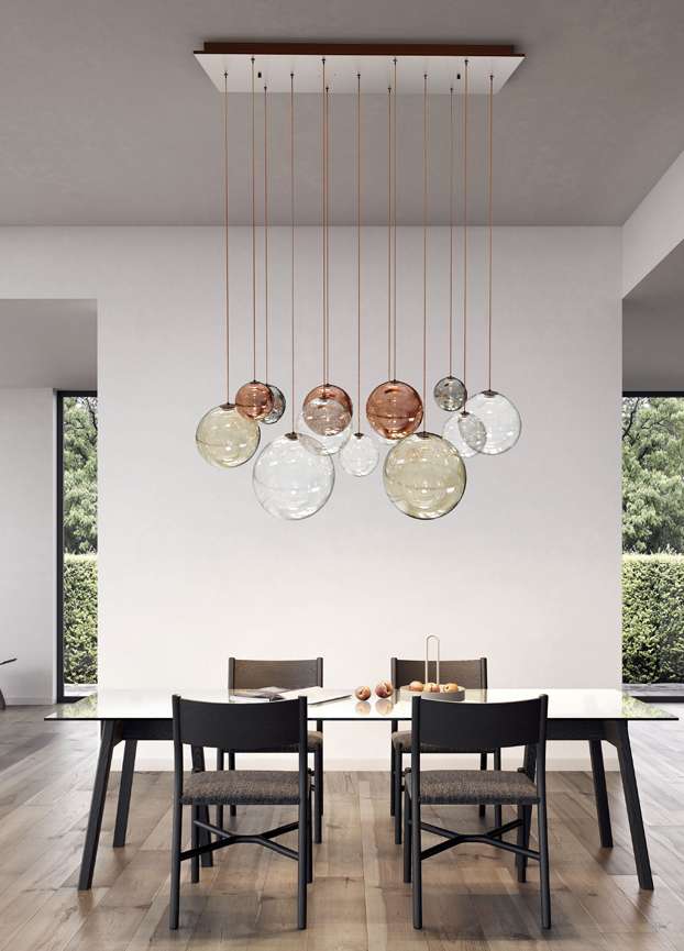 Beyond Lights - Glass Bubble Chandelier