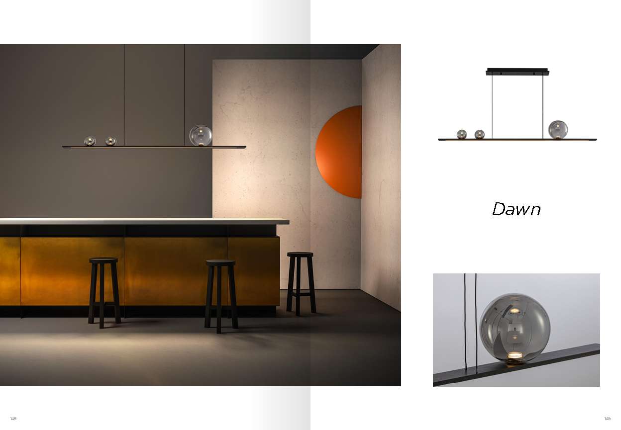 Beyond Lights - Glass Linear Hanging