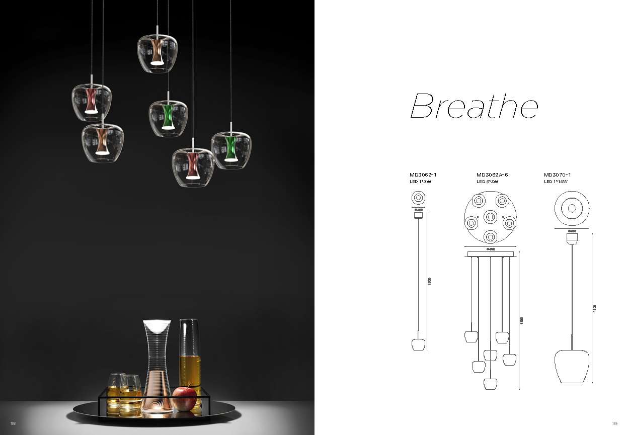 Beyond Lights - Glass Pendant Lamp