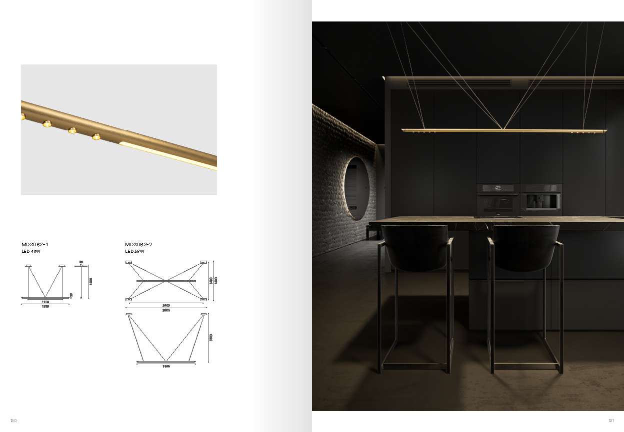 Beyond Lights - Linear Pendant Light