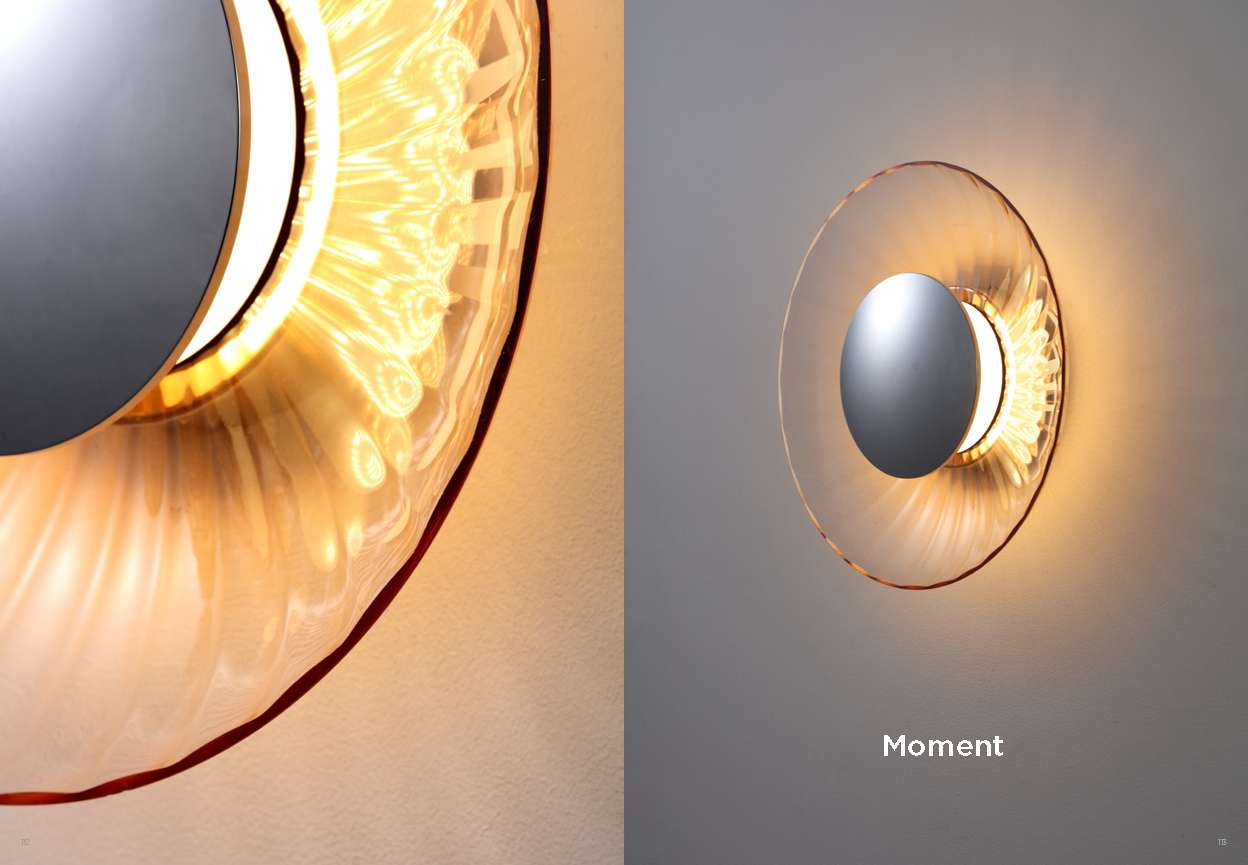 Beyond Lights - Amber Wall Light