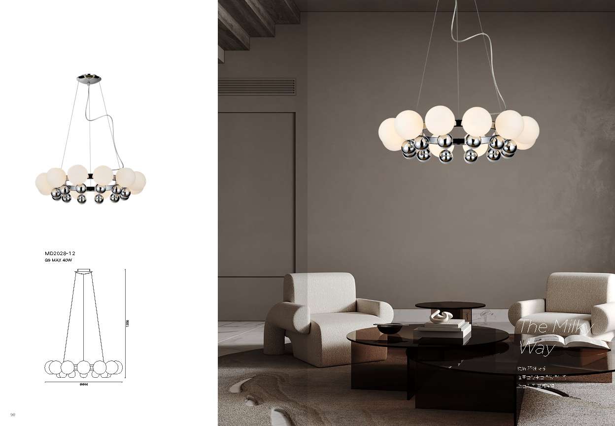 Beyond Lights - Sphere Chandelier Light