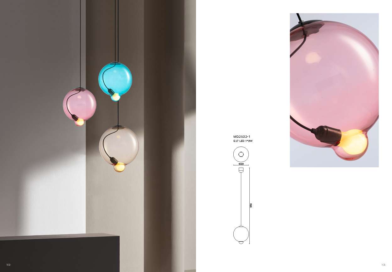 Beyond Lights - Glass Ball Pendant