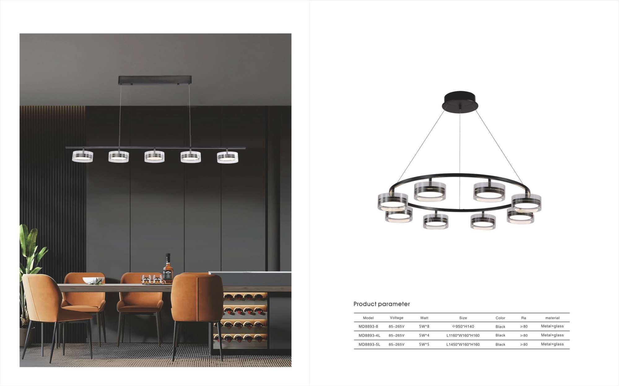 Beyond Lights - Linear Pendant Light