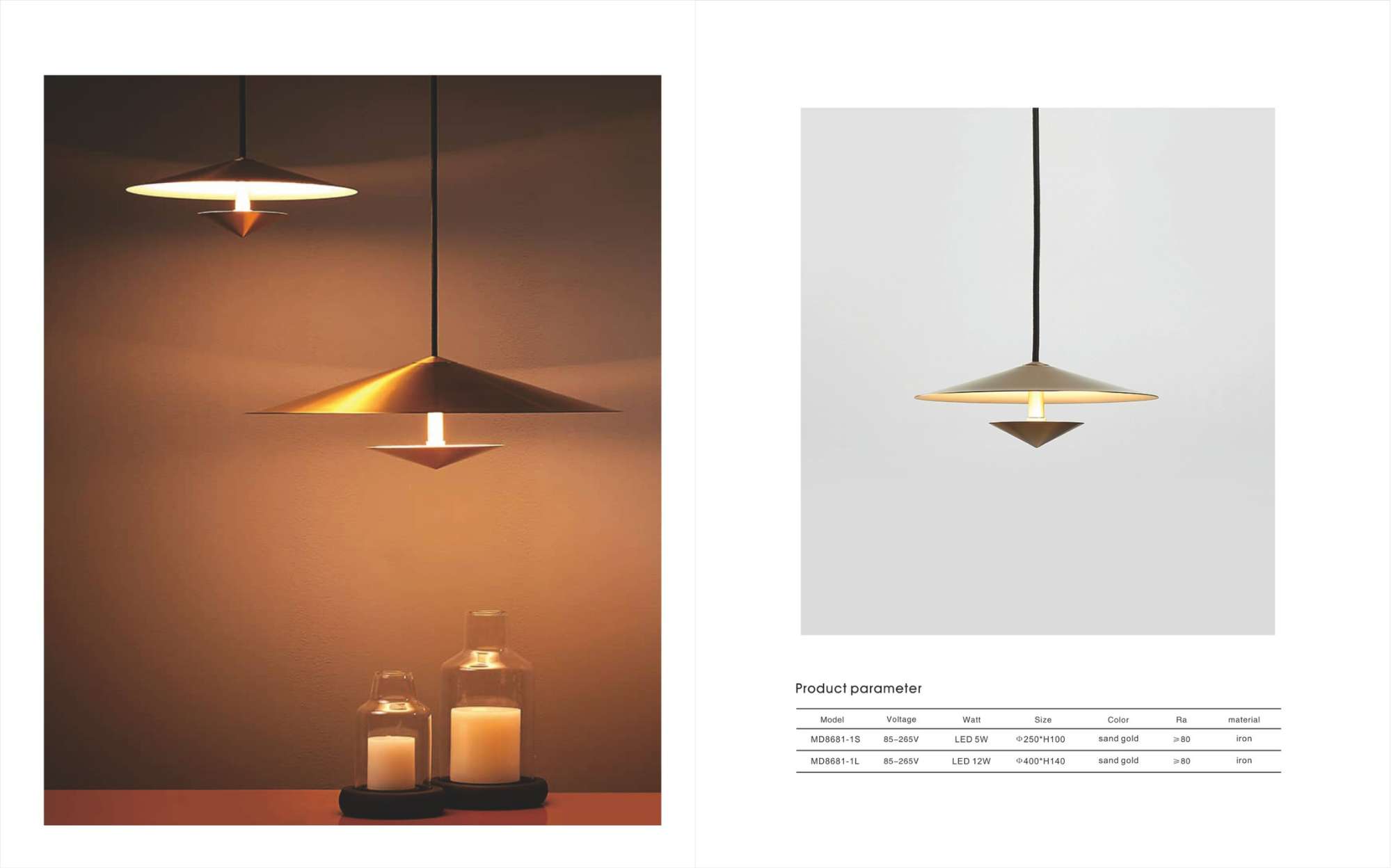 Beyond Lights - Disc Pendant Lamp