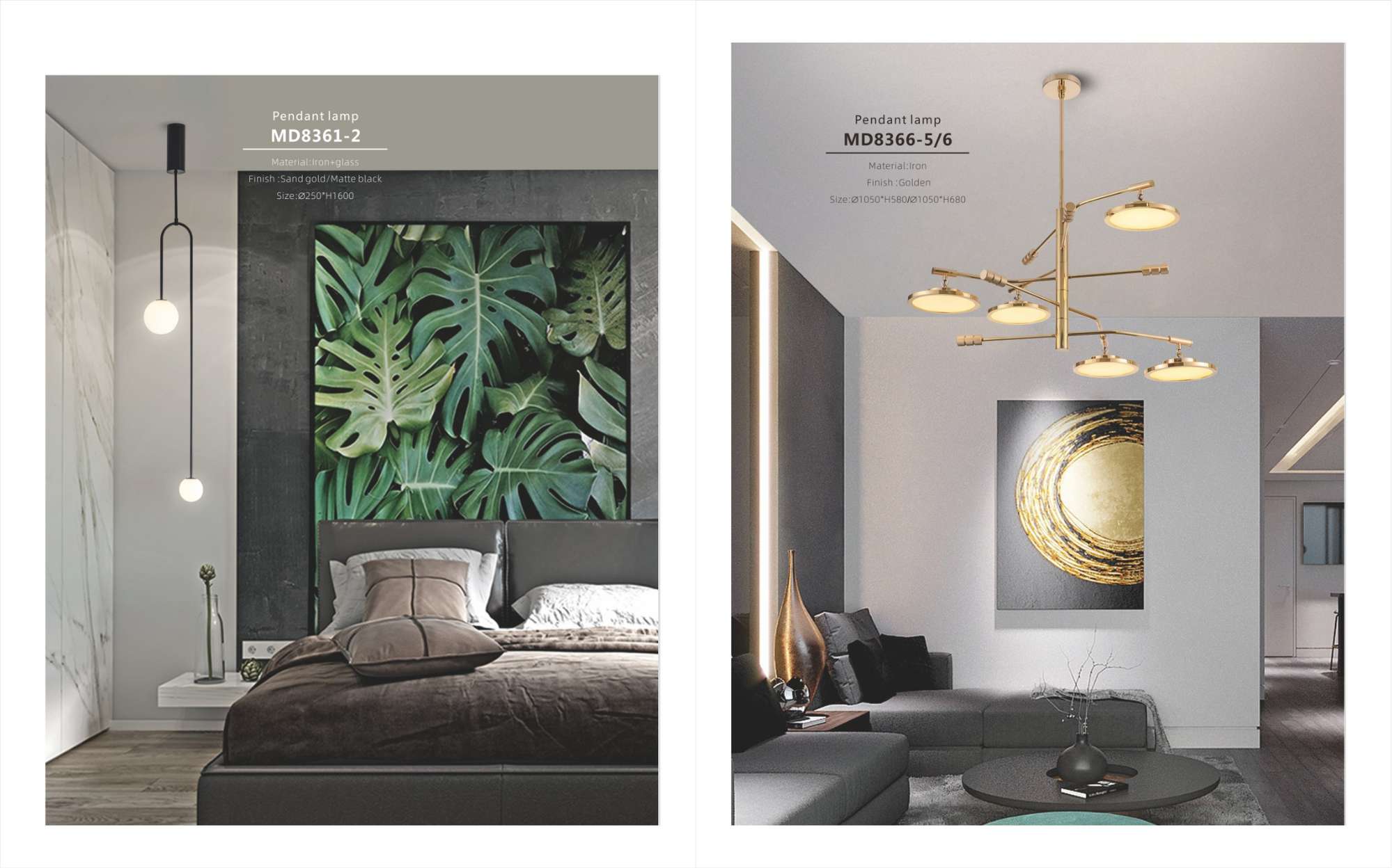 Beyond Lights - Iron Pendant Lamp