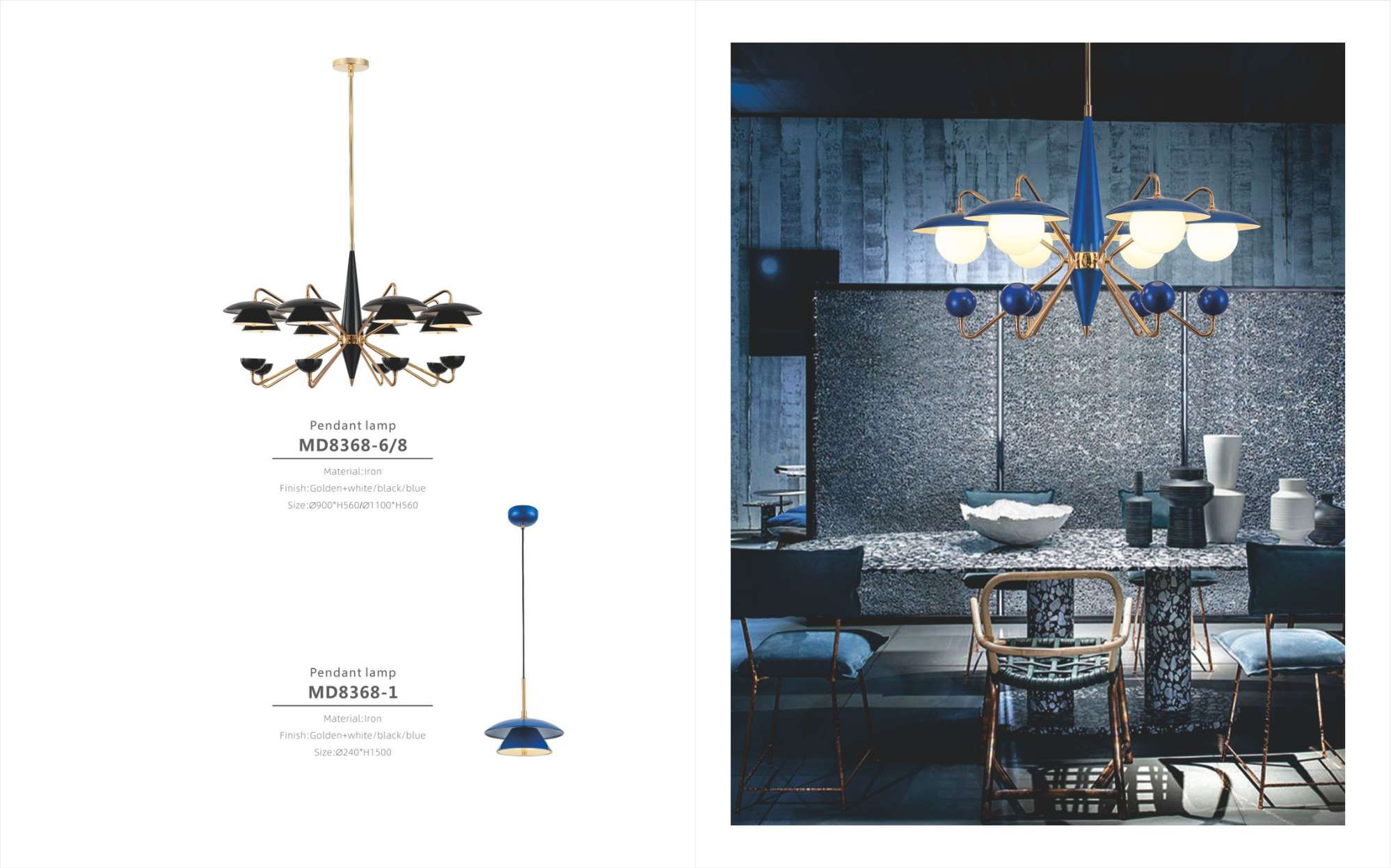 Beyond Lights - Iron Pendant Lamp