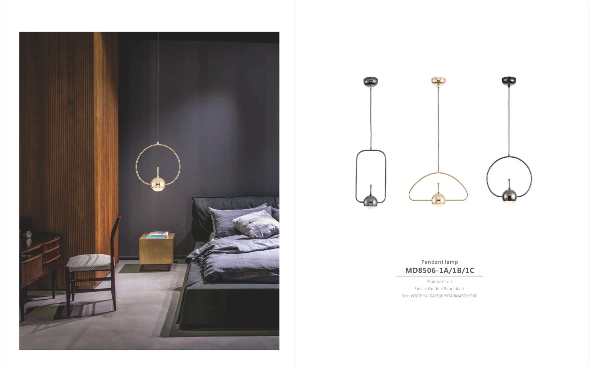 Beyond Lights - Iron Pendant Lamp