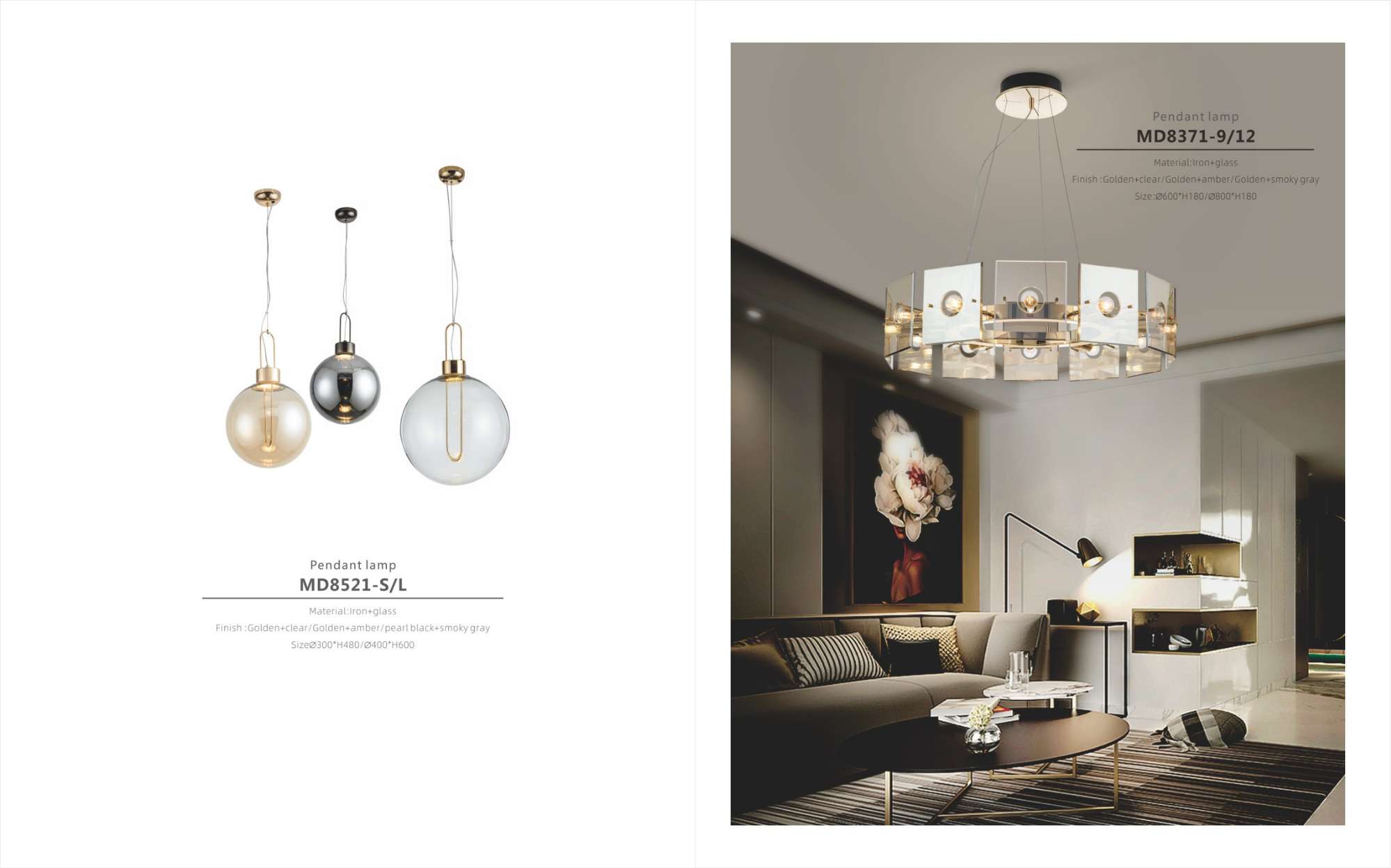 Beyond Lights - Glass Pendant Lamp