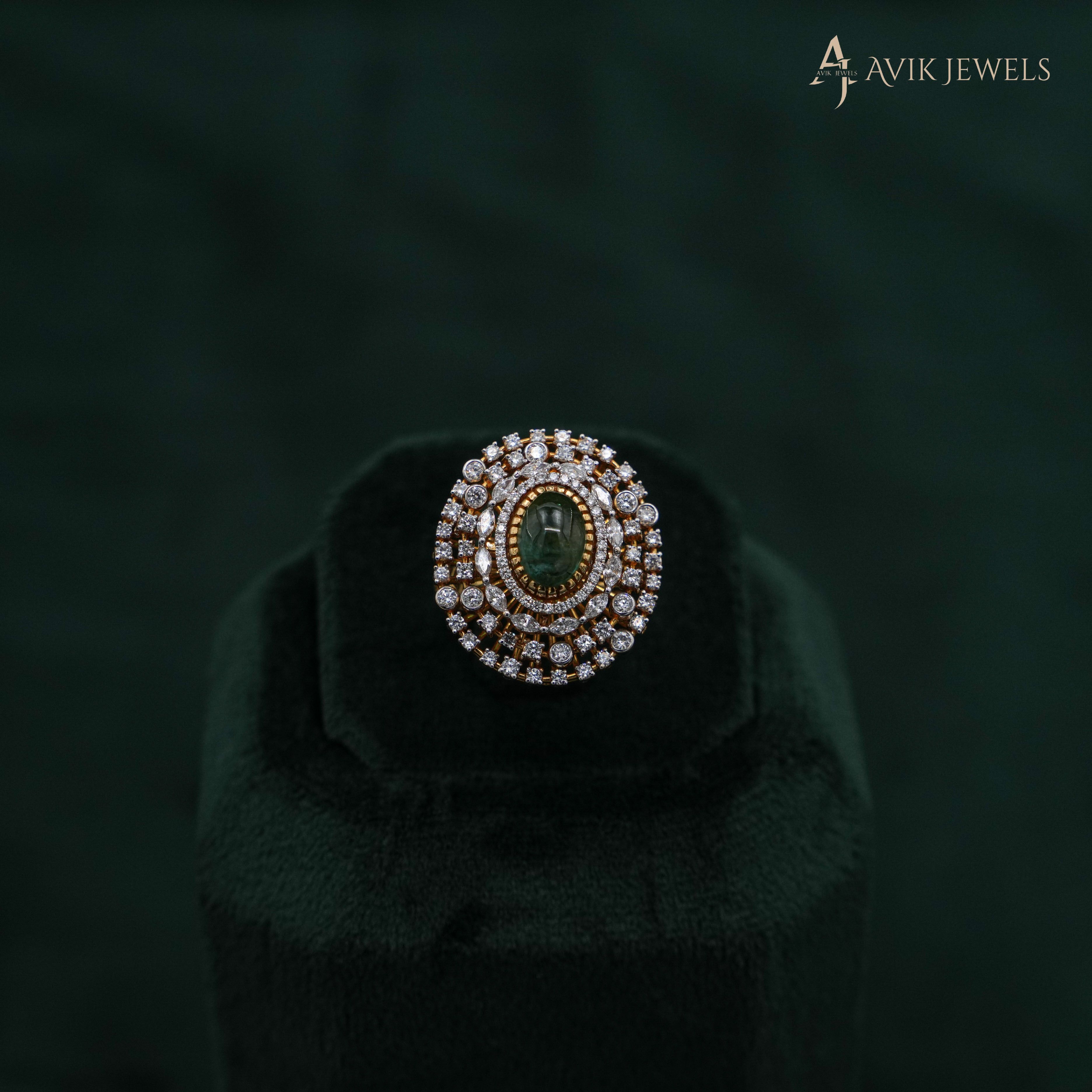 Pyarchand Jain Jeweller - Emerald Ring
