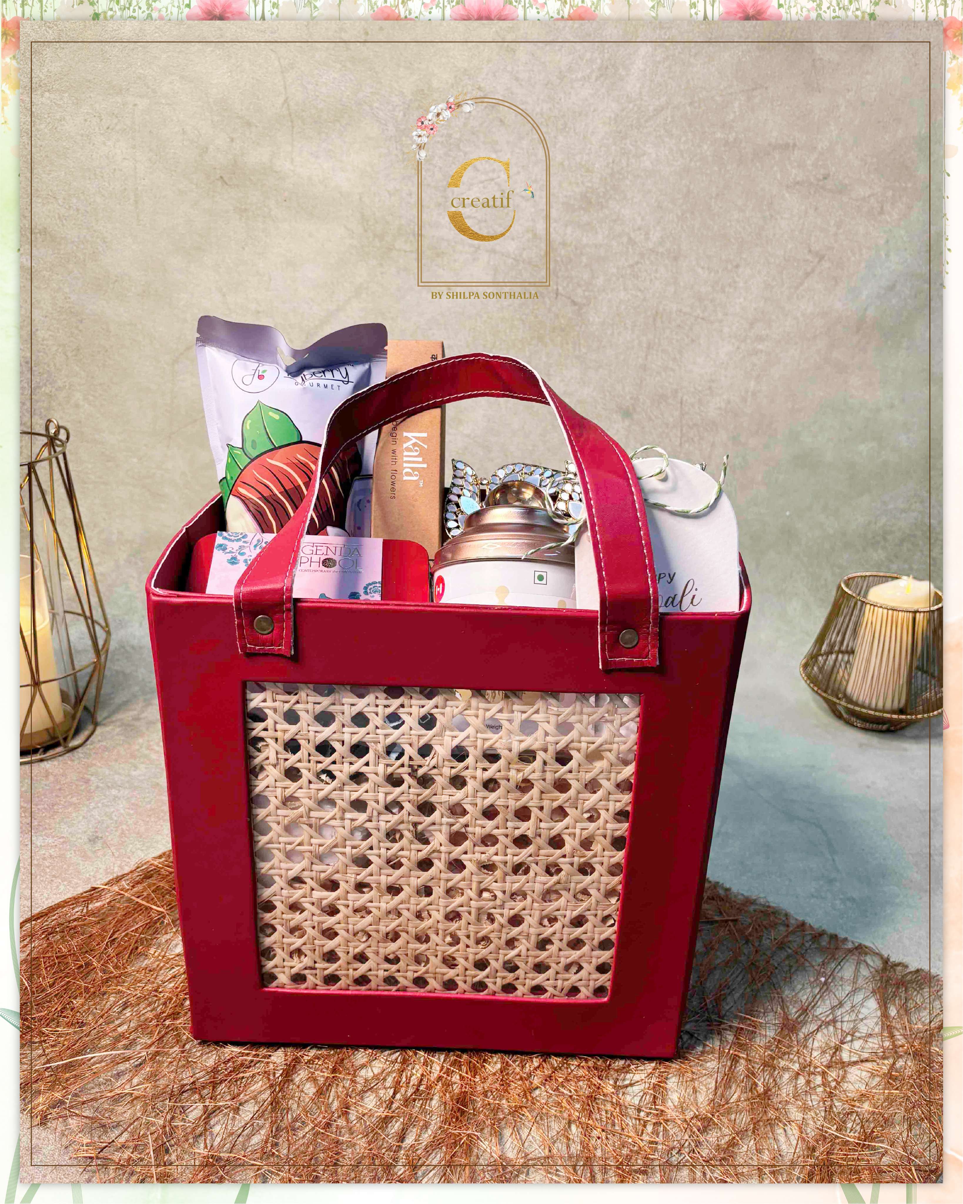 Red Bag Hamper