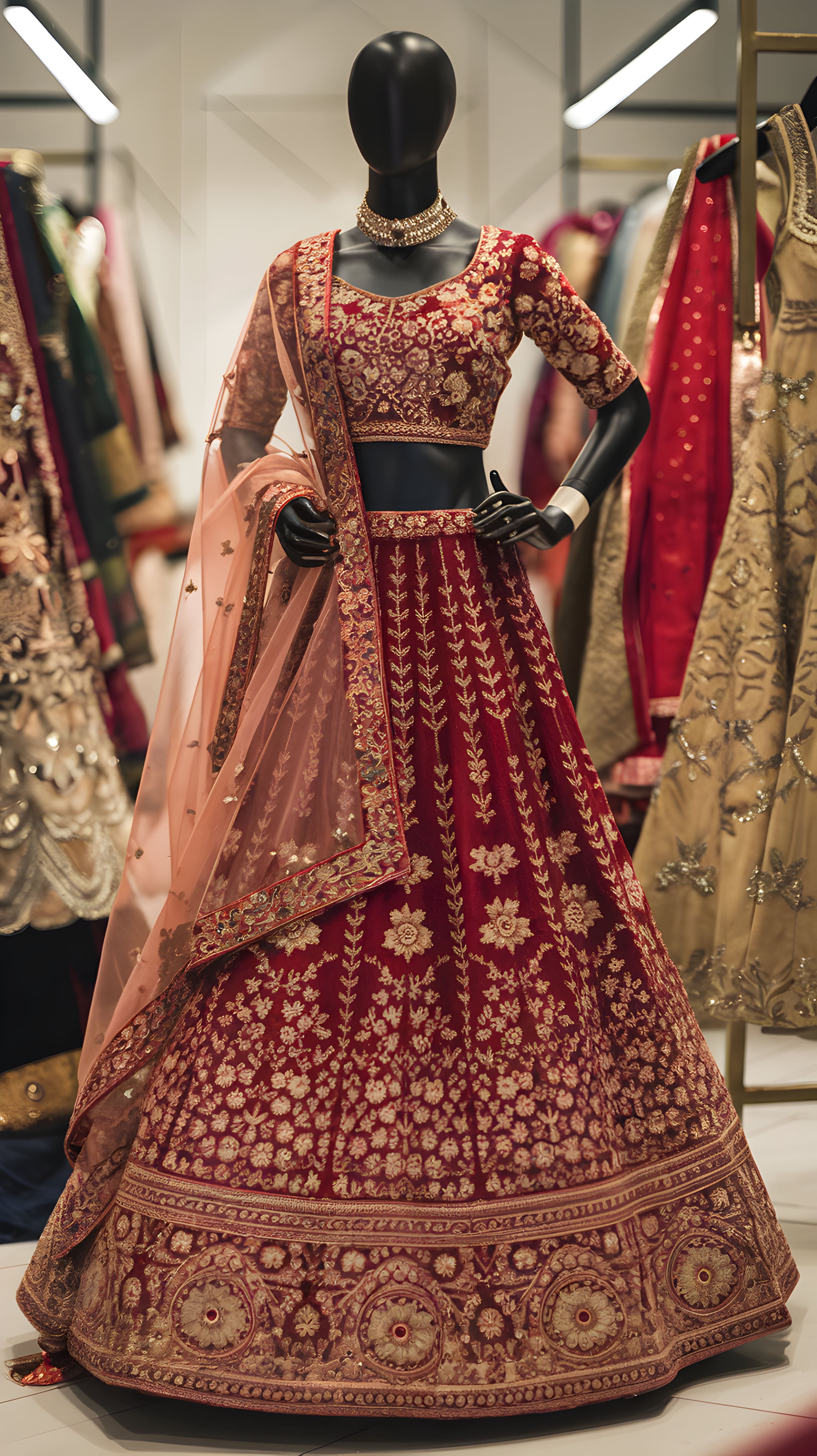 Diya Agarwal Official - Bridal Lehenga