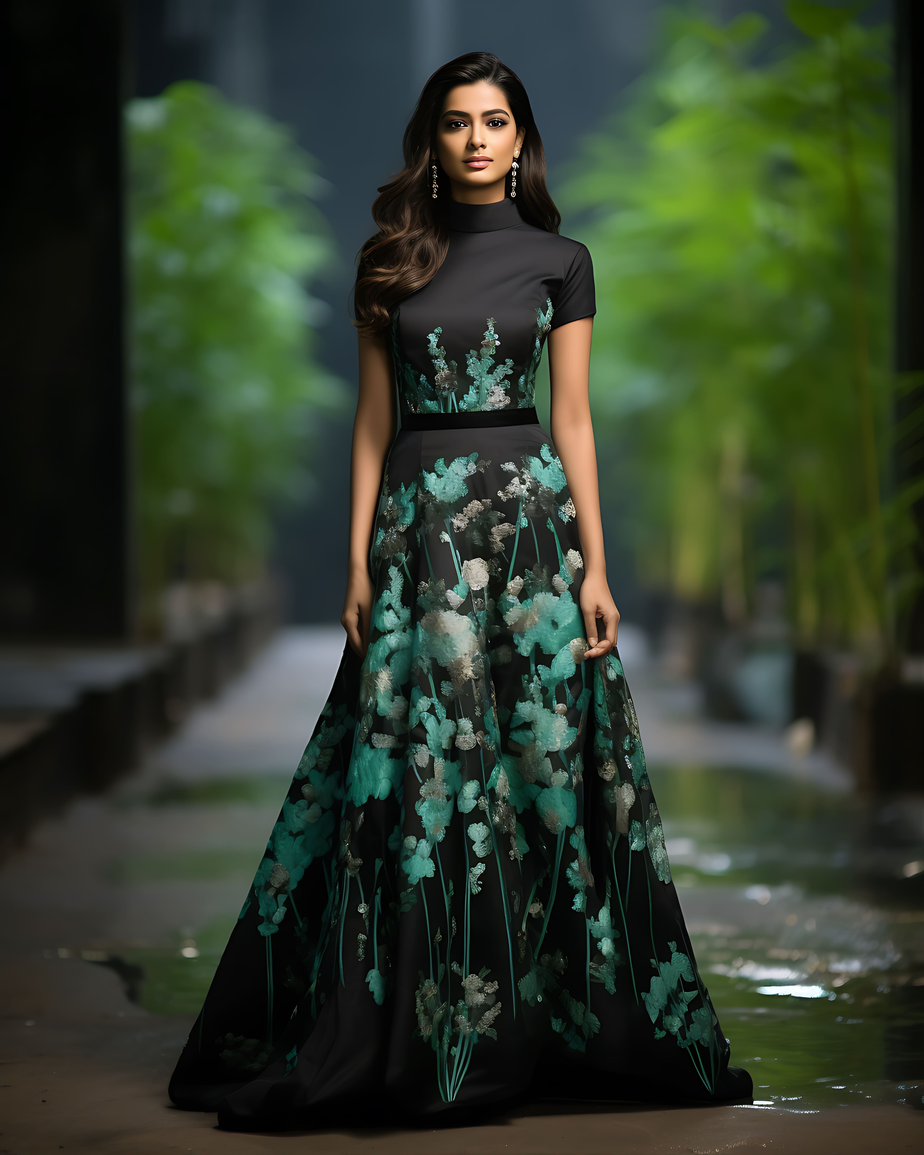 Diya Agarwal Official - Party Gown