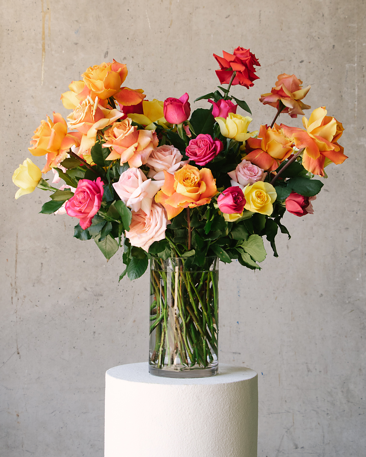 Refined Premium Rose Vase