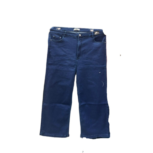 Girlfriend - Deep Blue Straight-Leg Jeans