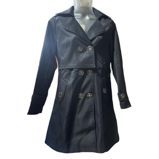 Girlfriend - Classic Black Trench Coat