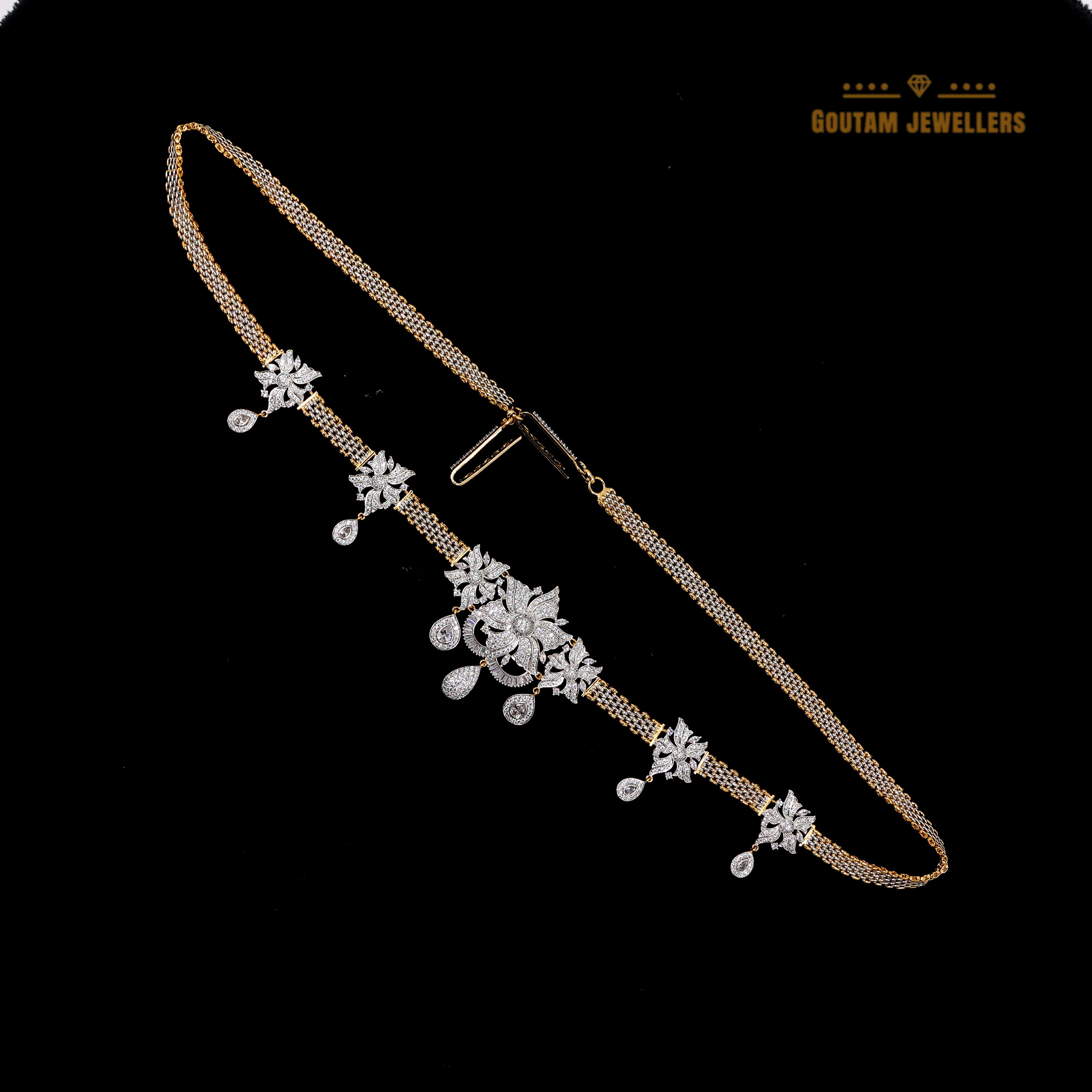 Goutam Jewellers By Ashok Rathod - Cz Regular big ful Kandora