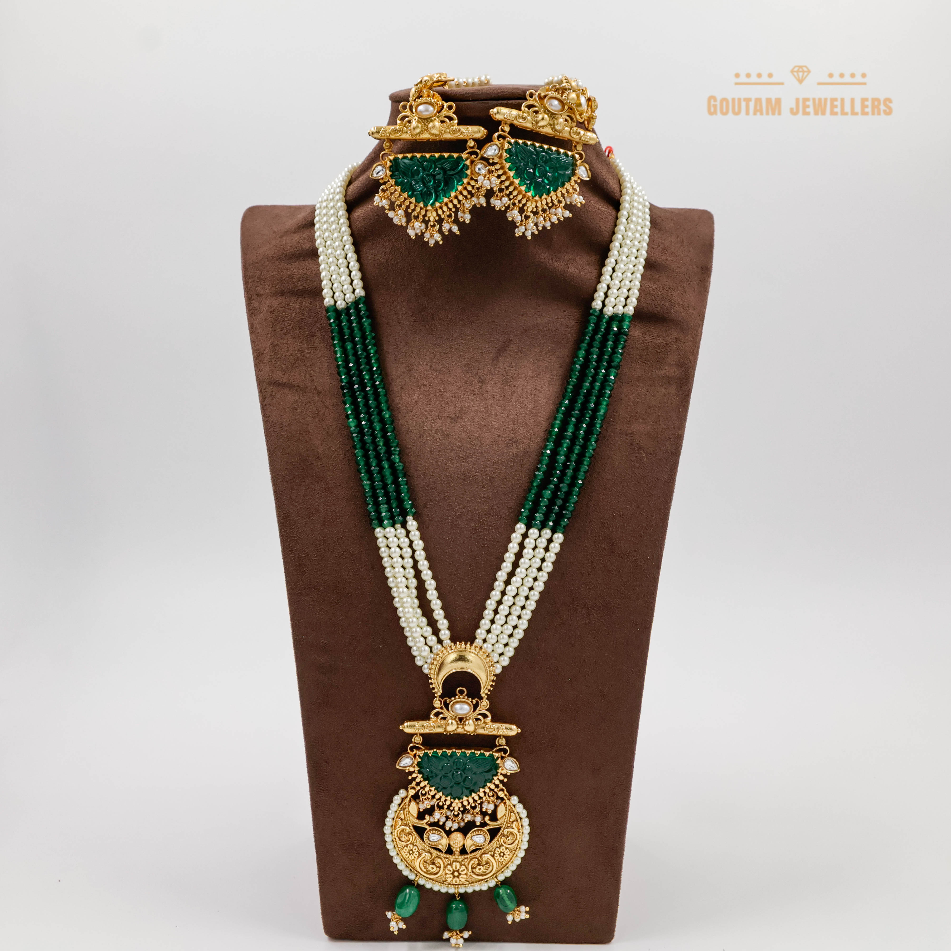 Goutam Jewellers By Ashok Rathod - Rajwadi Moti Mala