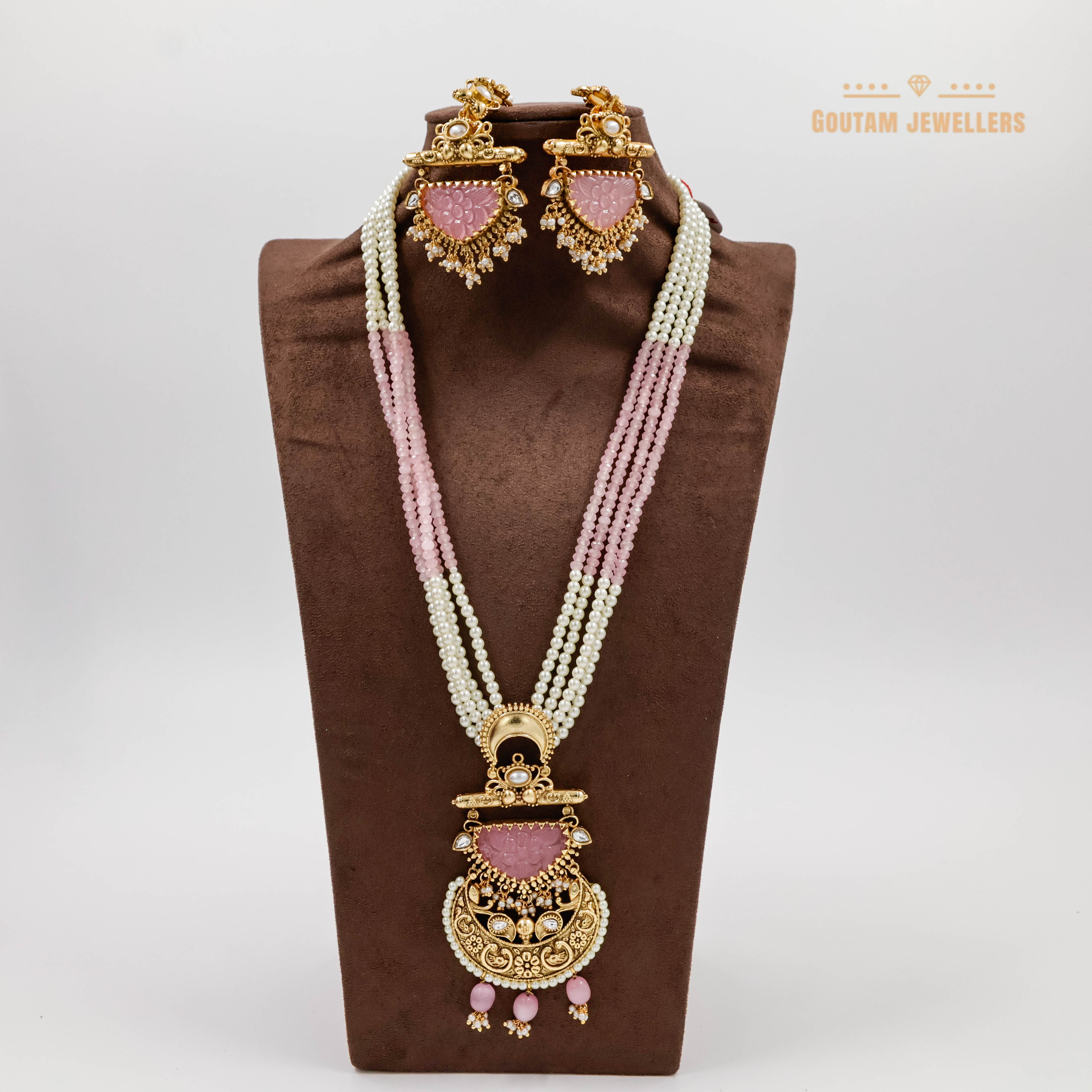 Goutam Jewellers By Ashok Rathod - Rajwadi Moti Mala