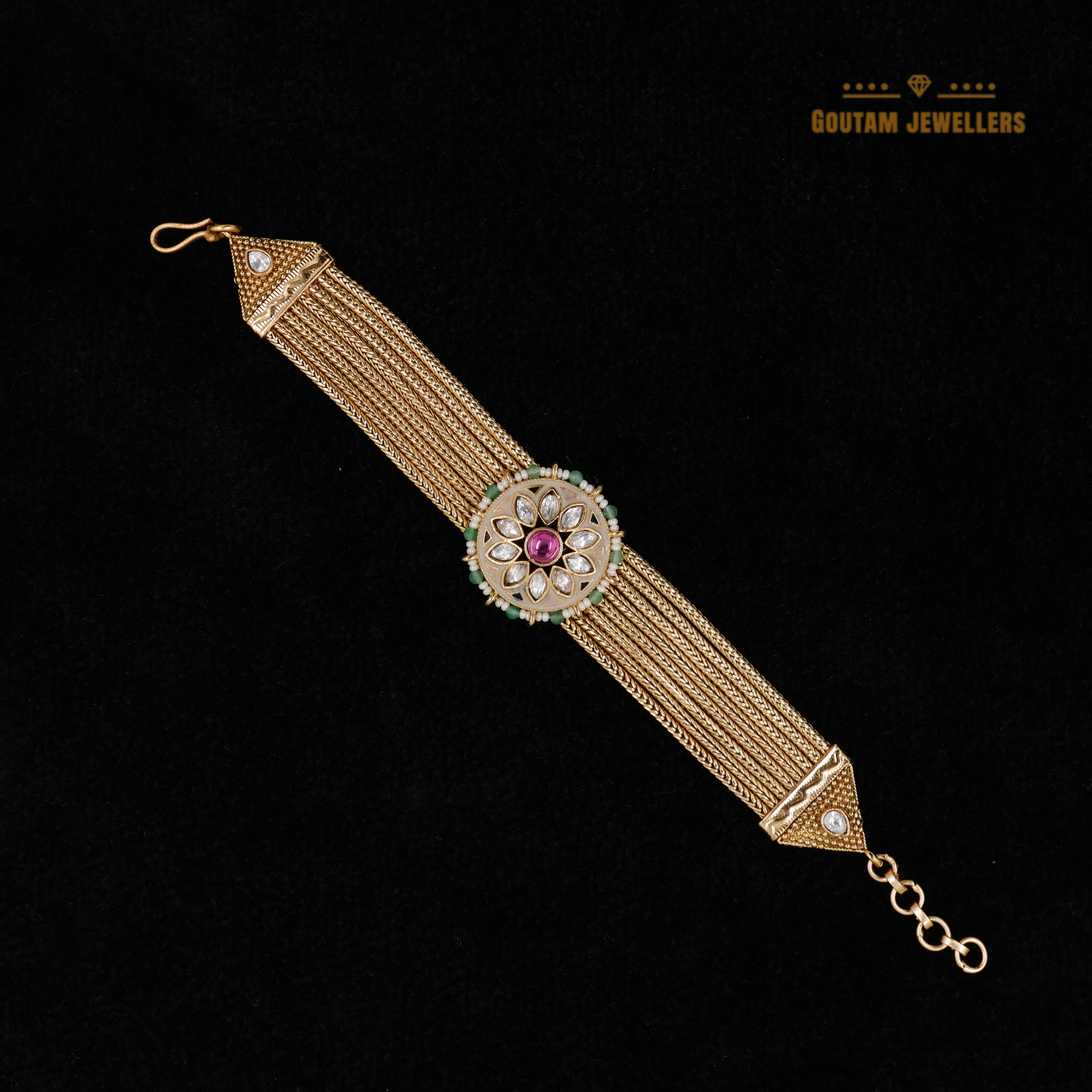 Goutam Jewellers By Ashok Rathod - Rajwadi Bracelet