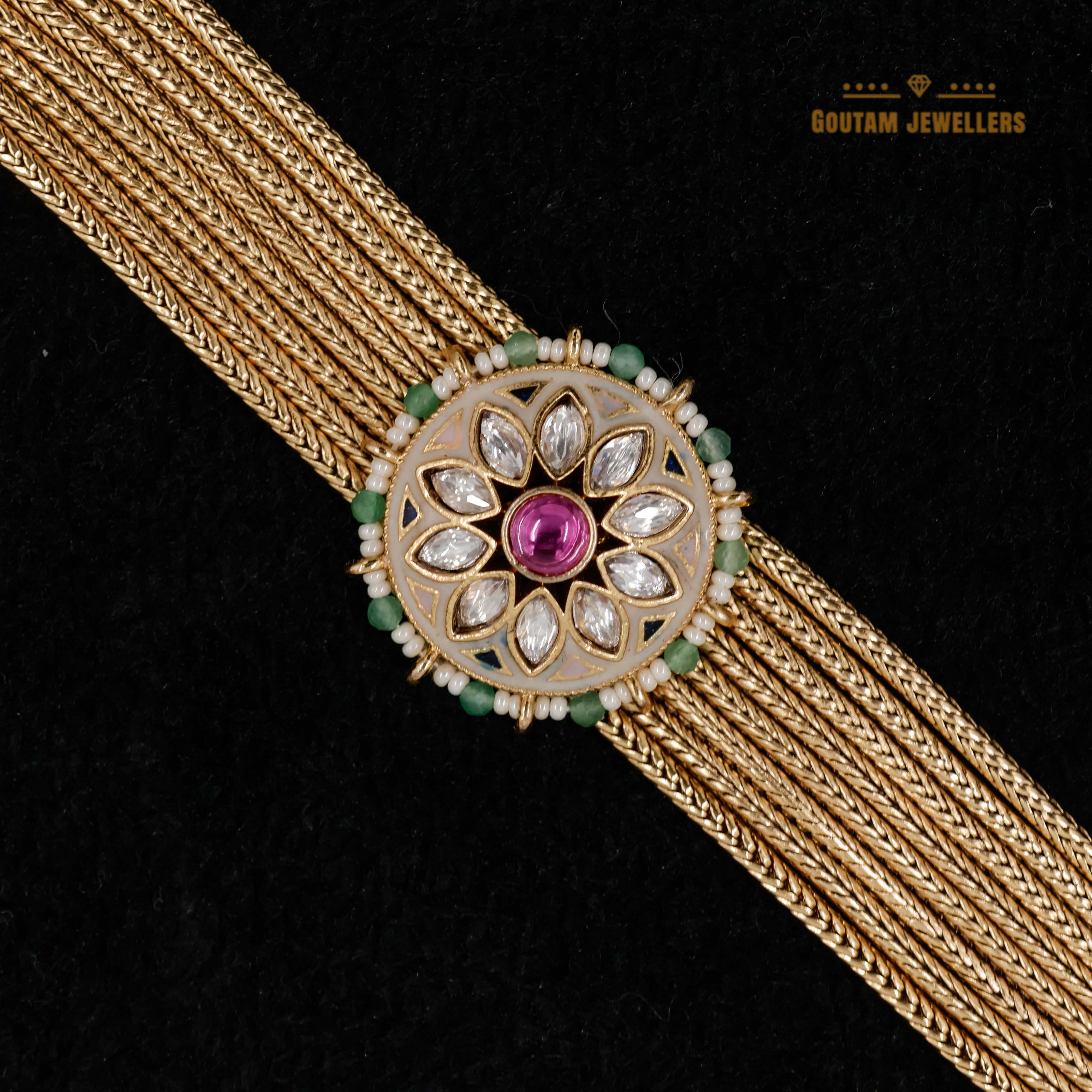 Goutam Jewellers By Ashok Rathod - Rajwadi Bracelet
