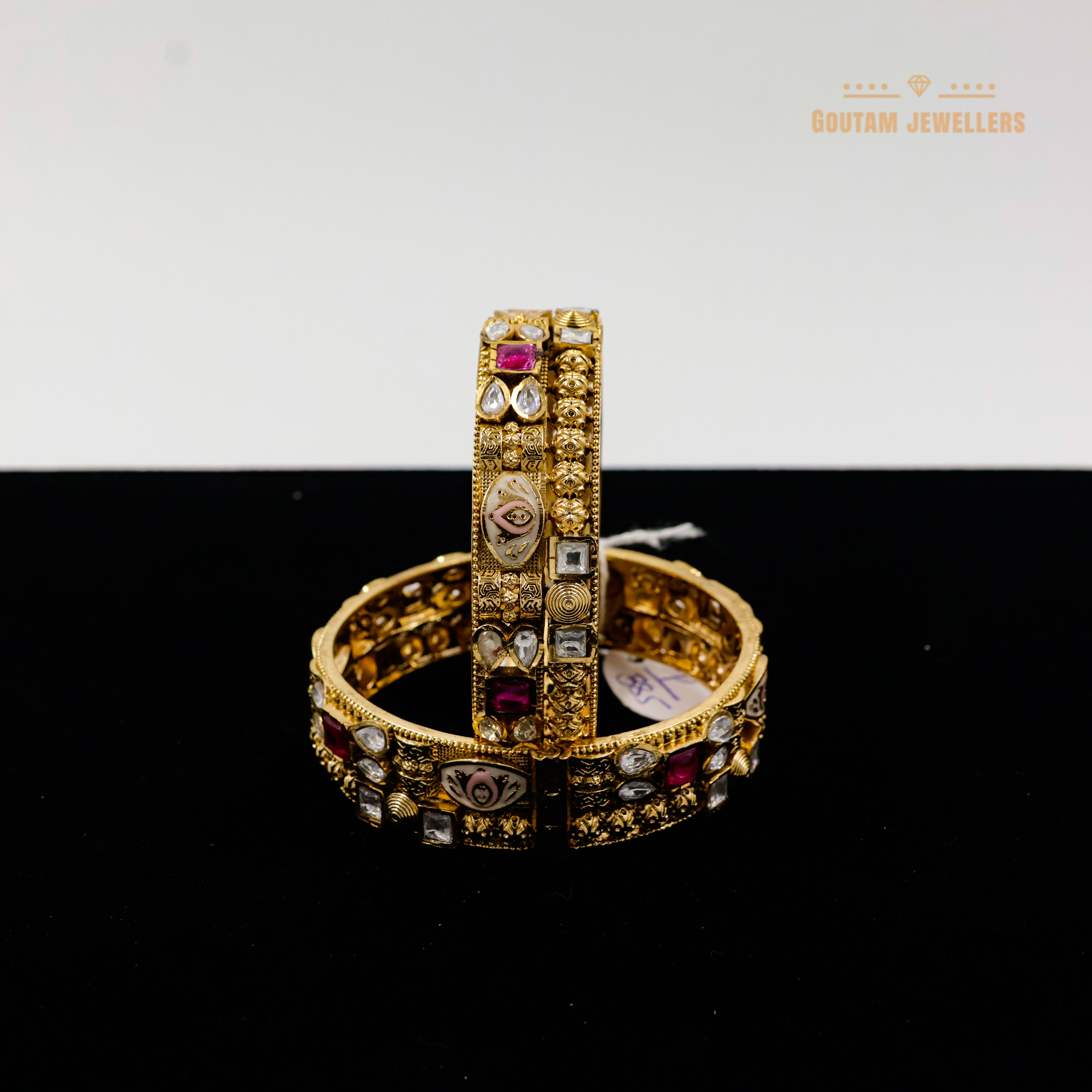Goutam Jewellers By Ashok Rathod - Naira Antique Designer Bangles