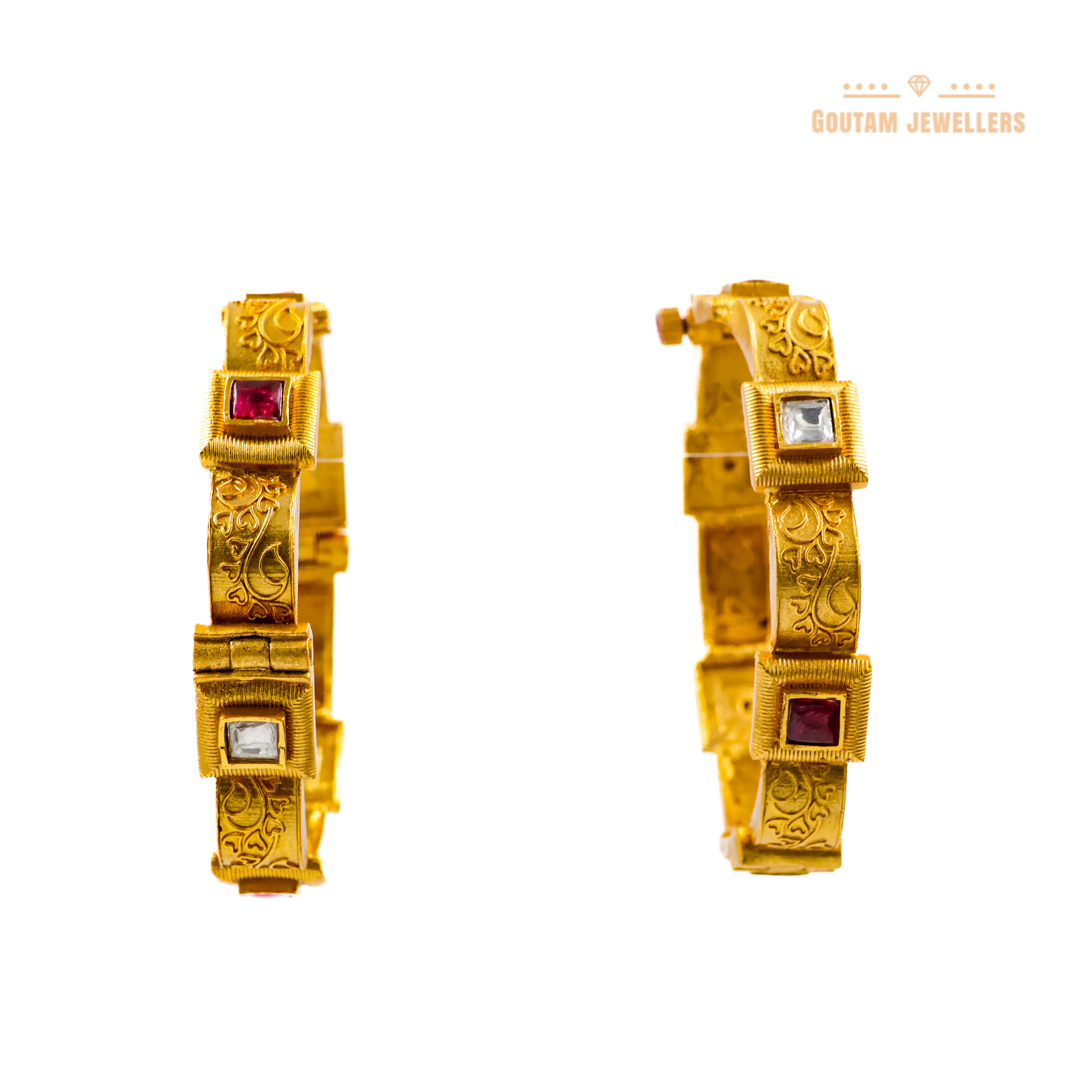 Goutam Jewellers By Ashok Rathod - Rajwadi Square Design Minakri Bangles