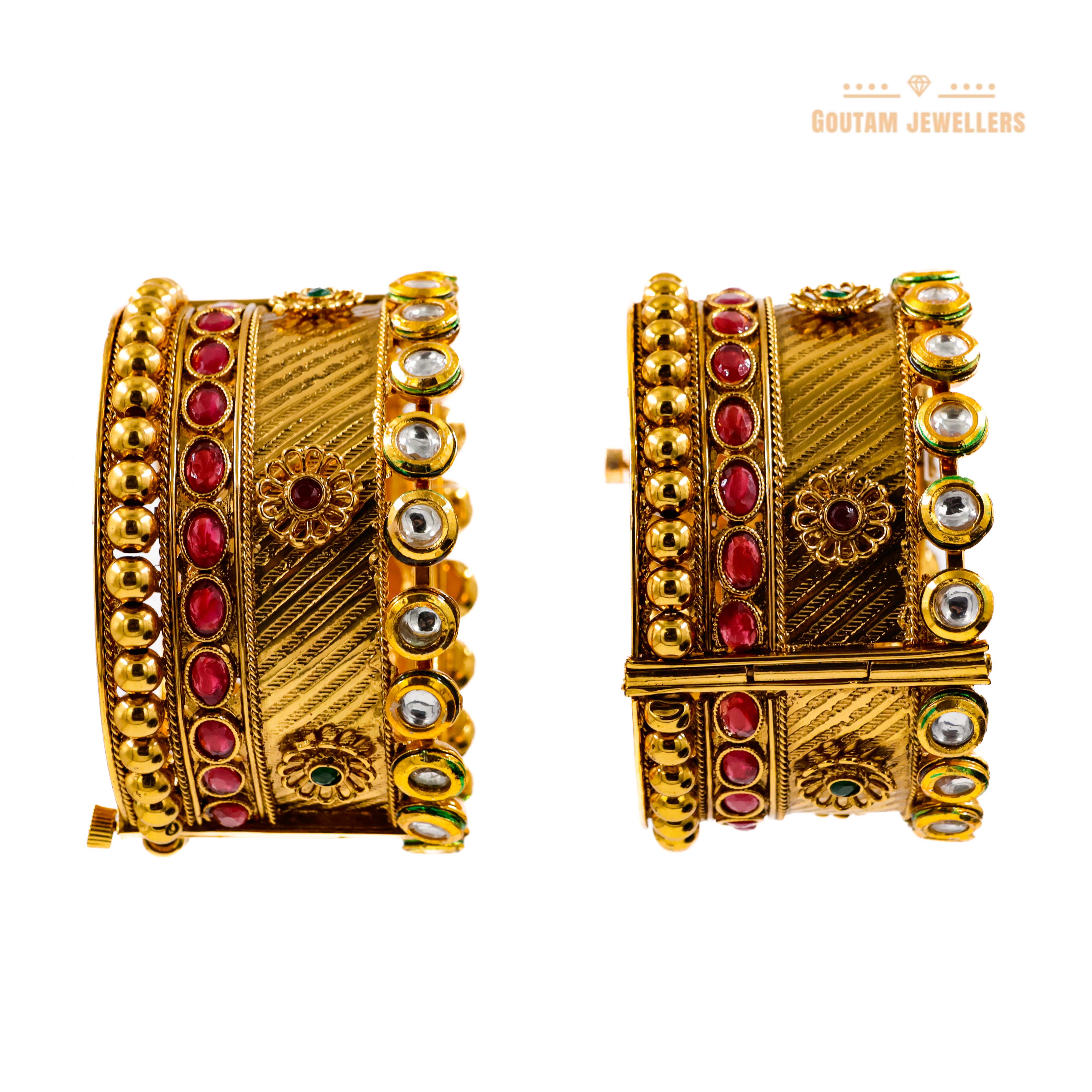 Goutam Jewellers By Ashok Rathod - Rajwadi Broad Bangles