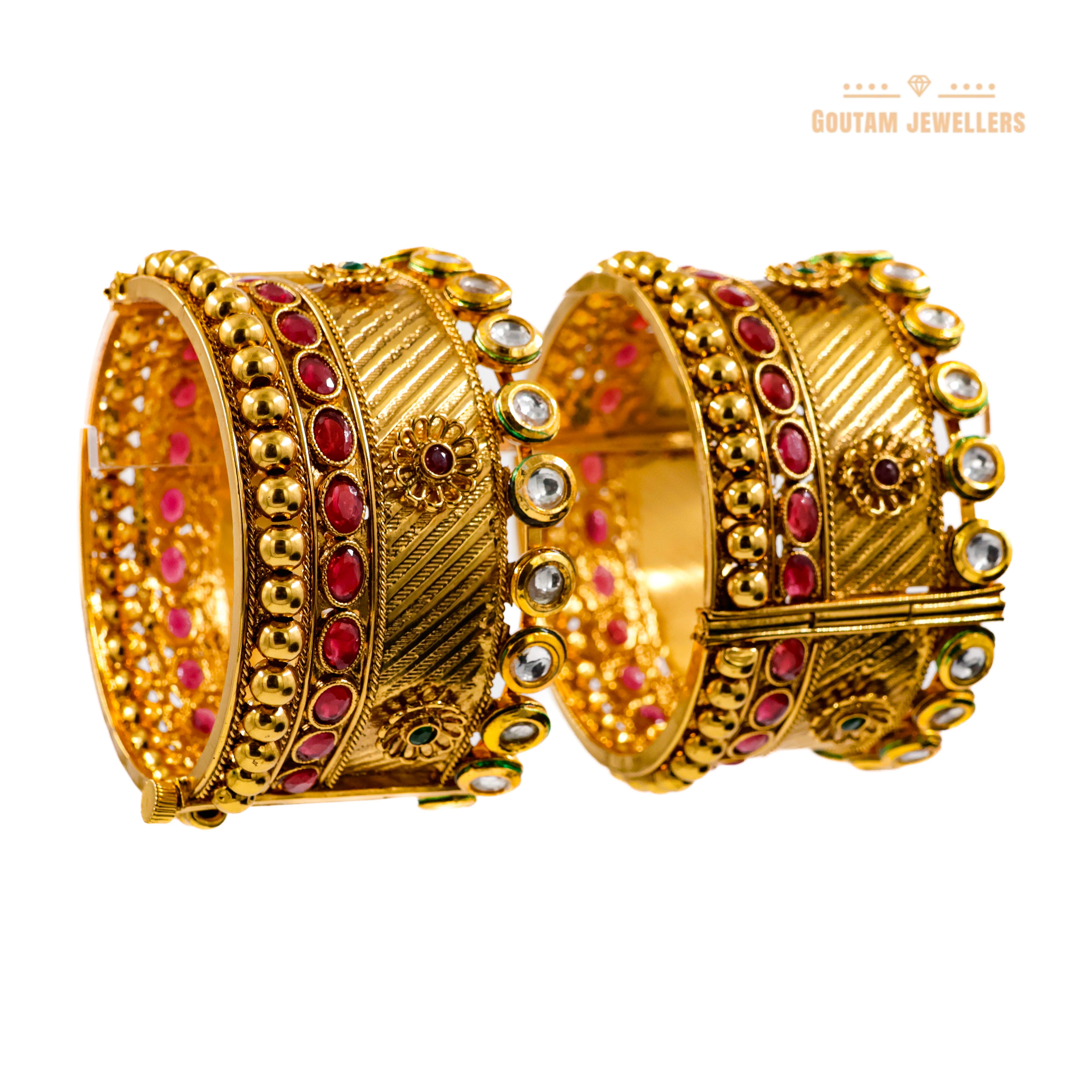 Goutam Jewellers By Ashok Rathod - Rajwadi Broad Bangles