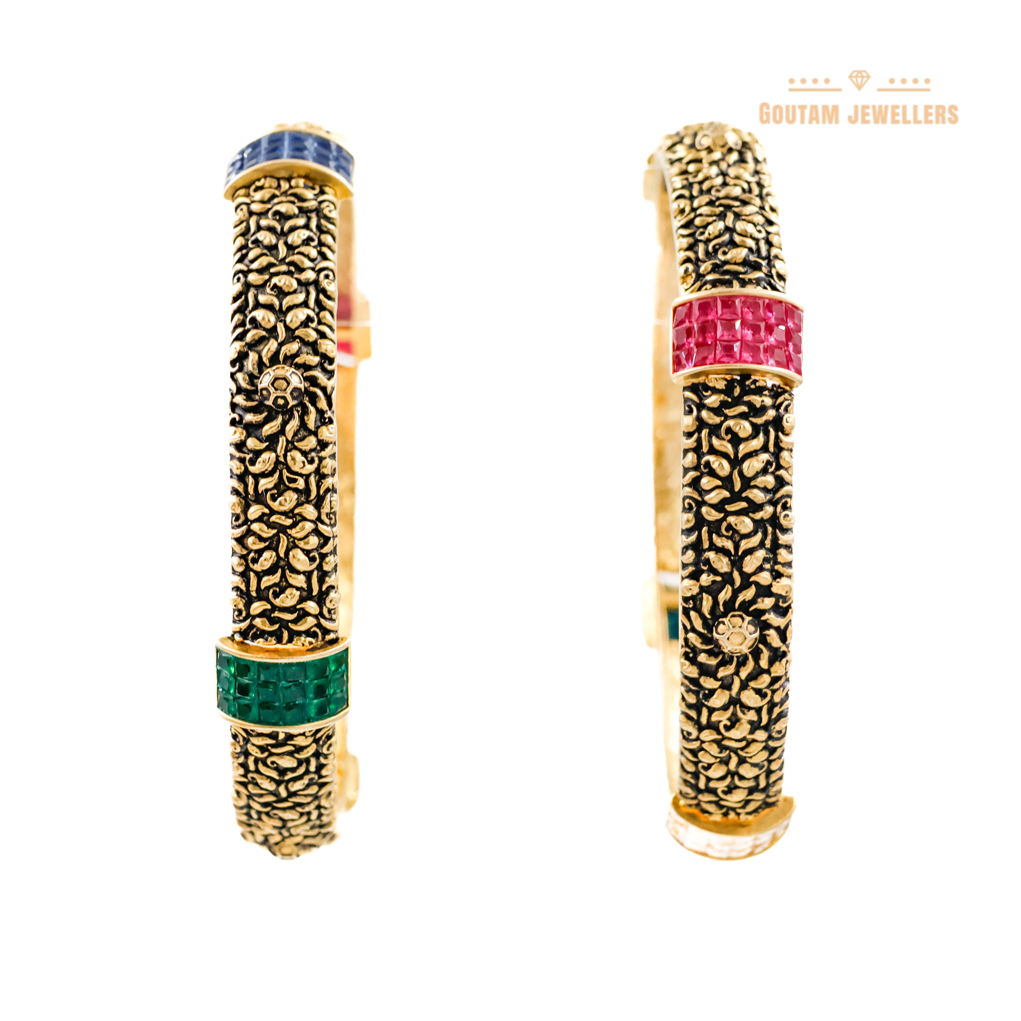 Goutam Jewellers By Ashok Rathod - Rajwadi Bangle 124