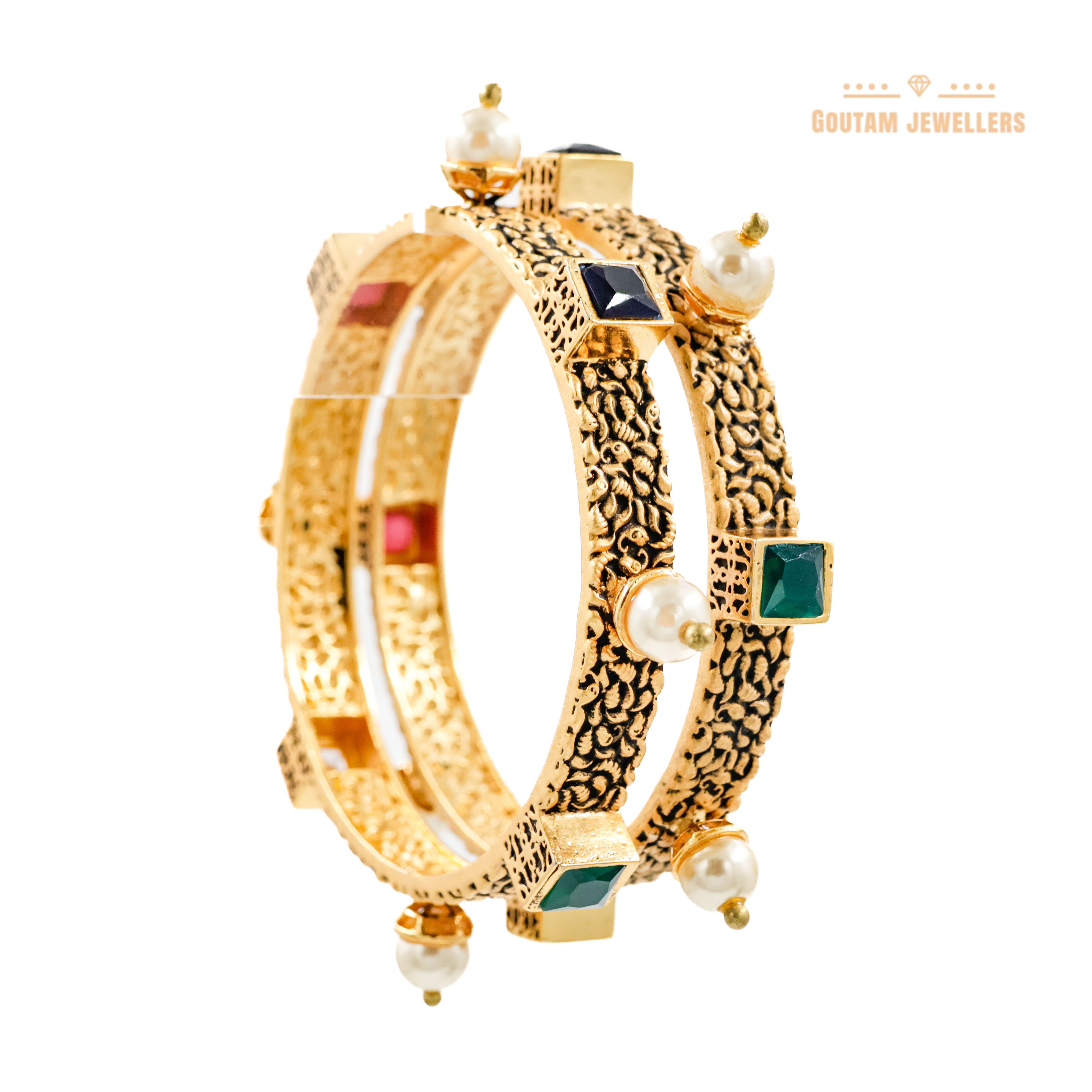 Goutam Jewellers By Ashok Rathod - Rajwadi Bangle 127