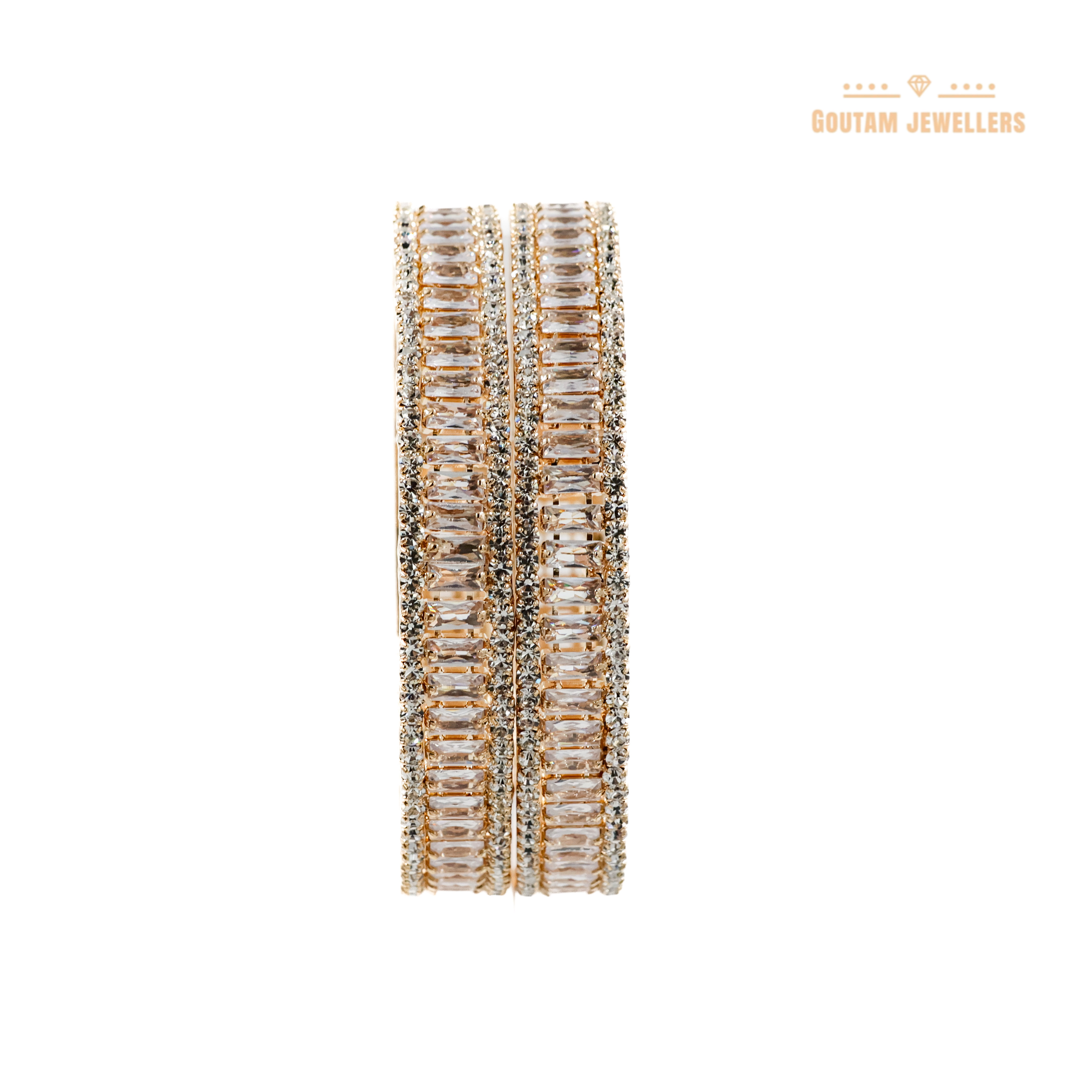 Goutam Jewellers By Ashok Rathod - Cz Bangle 128