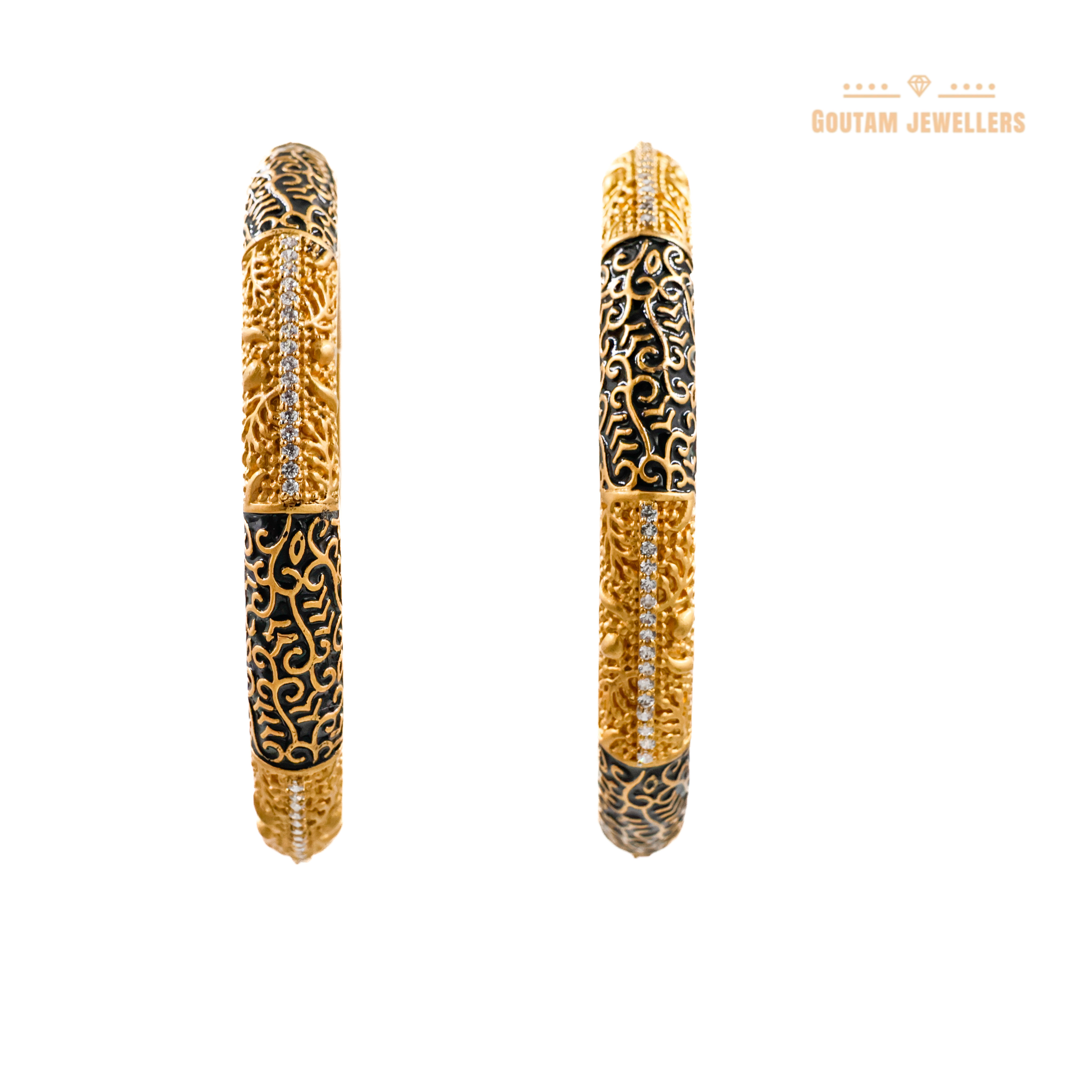 Goutam Jewellers By Ashok Rathod - Rajwadi Bangle 129