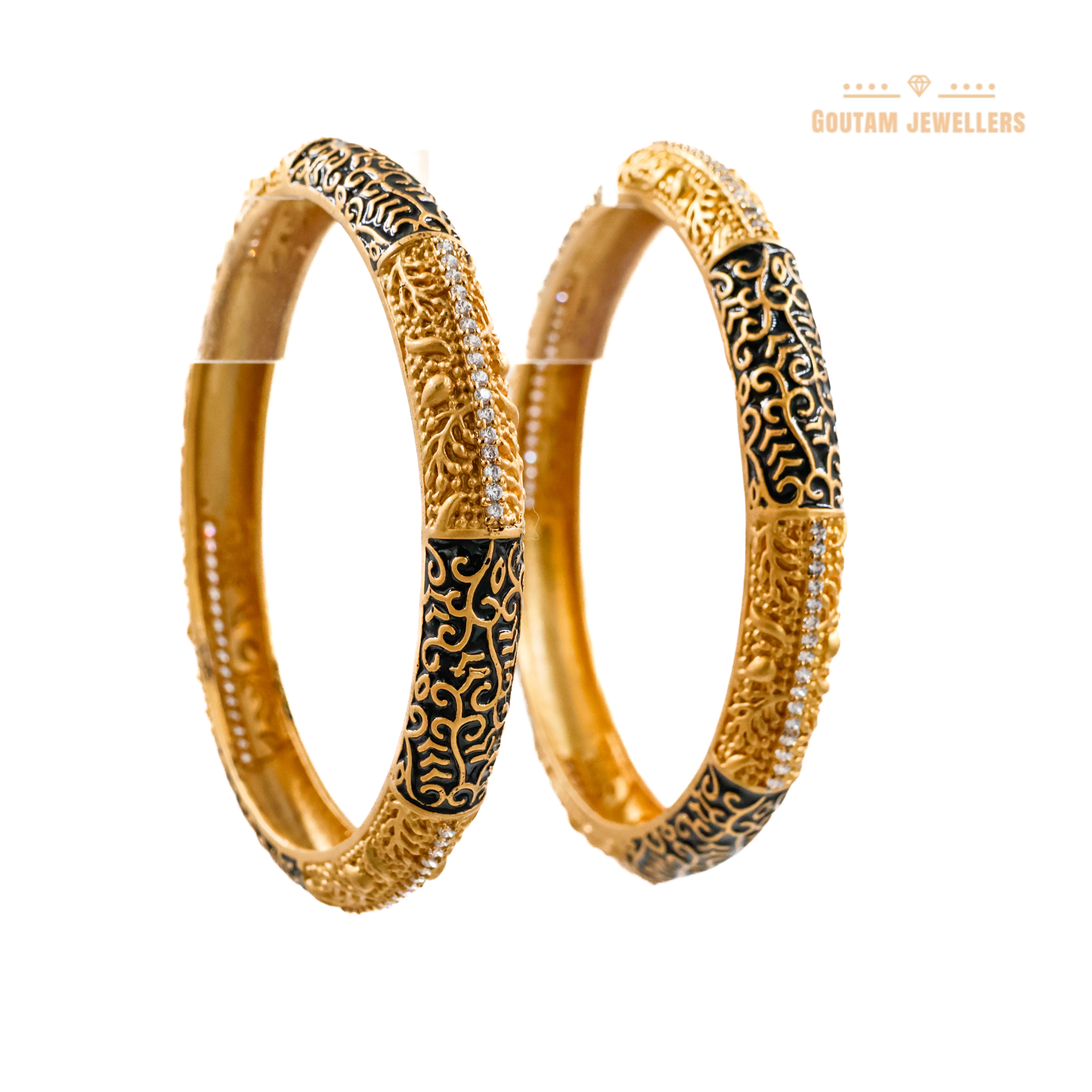 Goutam Jewellers By Ashok Rathod - Rajwadi Bangle 129