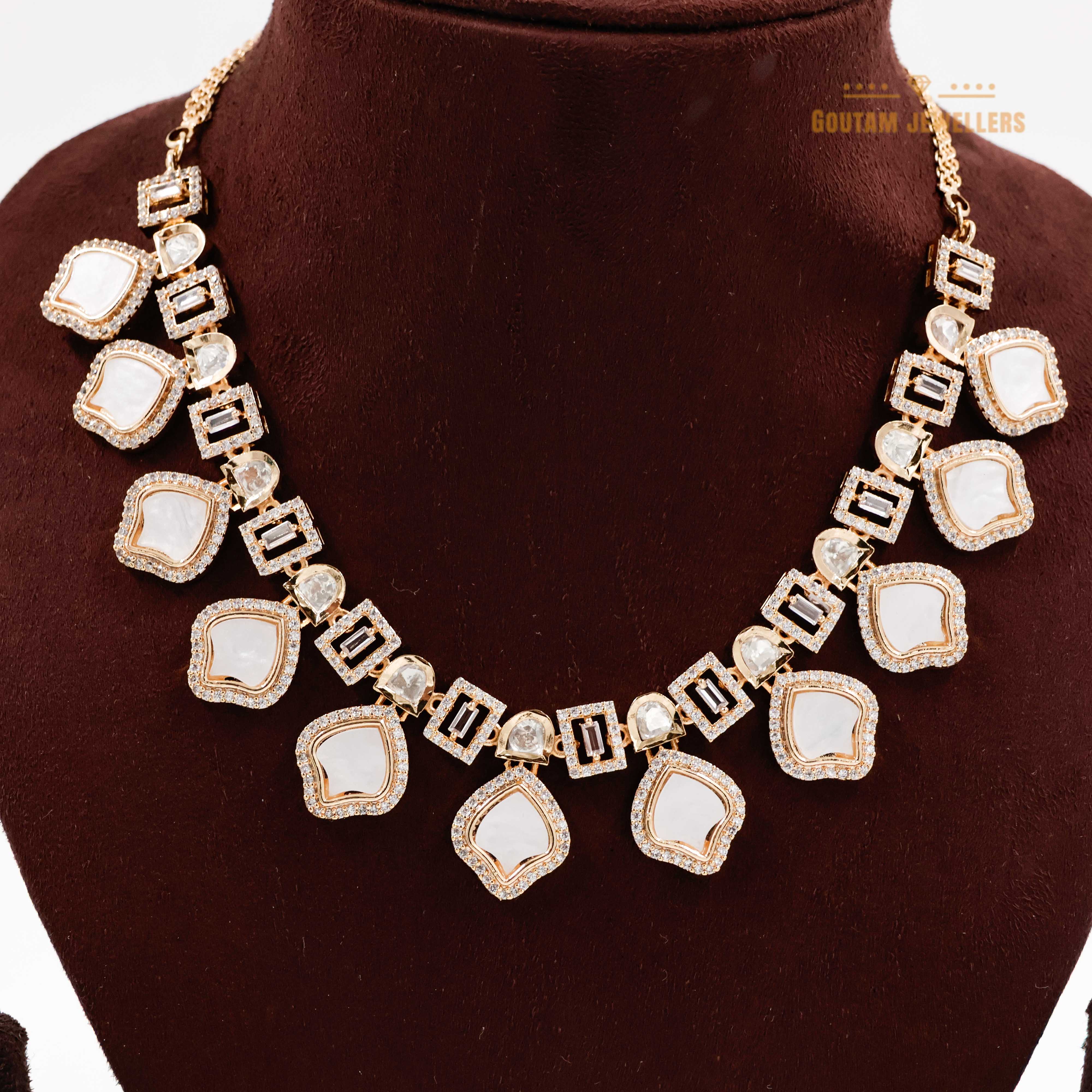Goutam Jewellers By Ashok Rathod - Designer M.O.P Polki Kundan Set