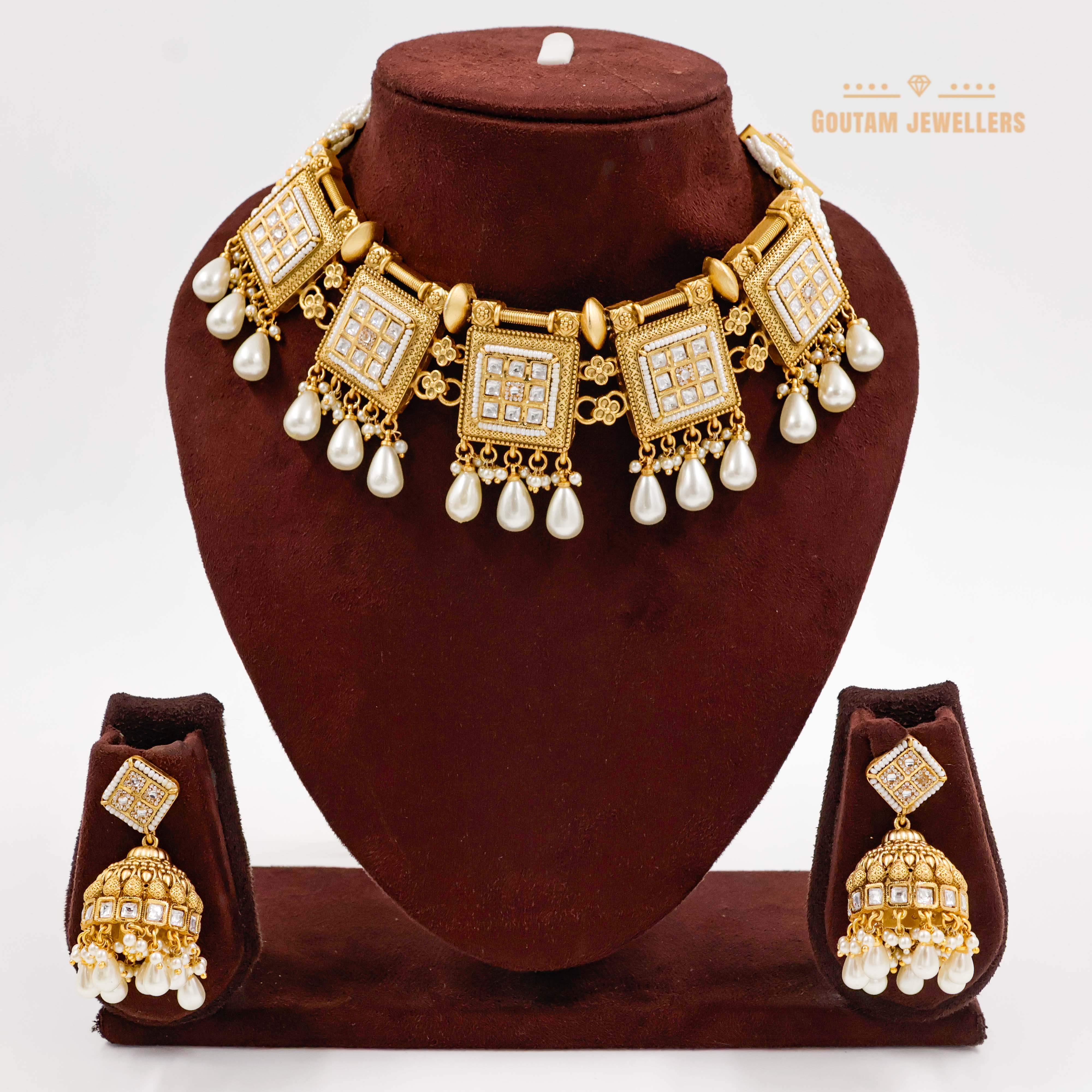 Goutam Jewellers By Ashok Rathod - RiyaMoti Rajwadi Set