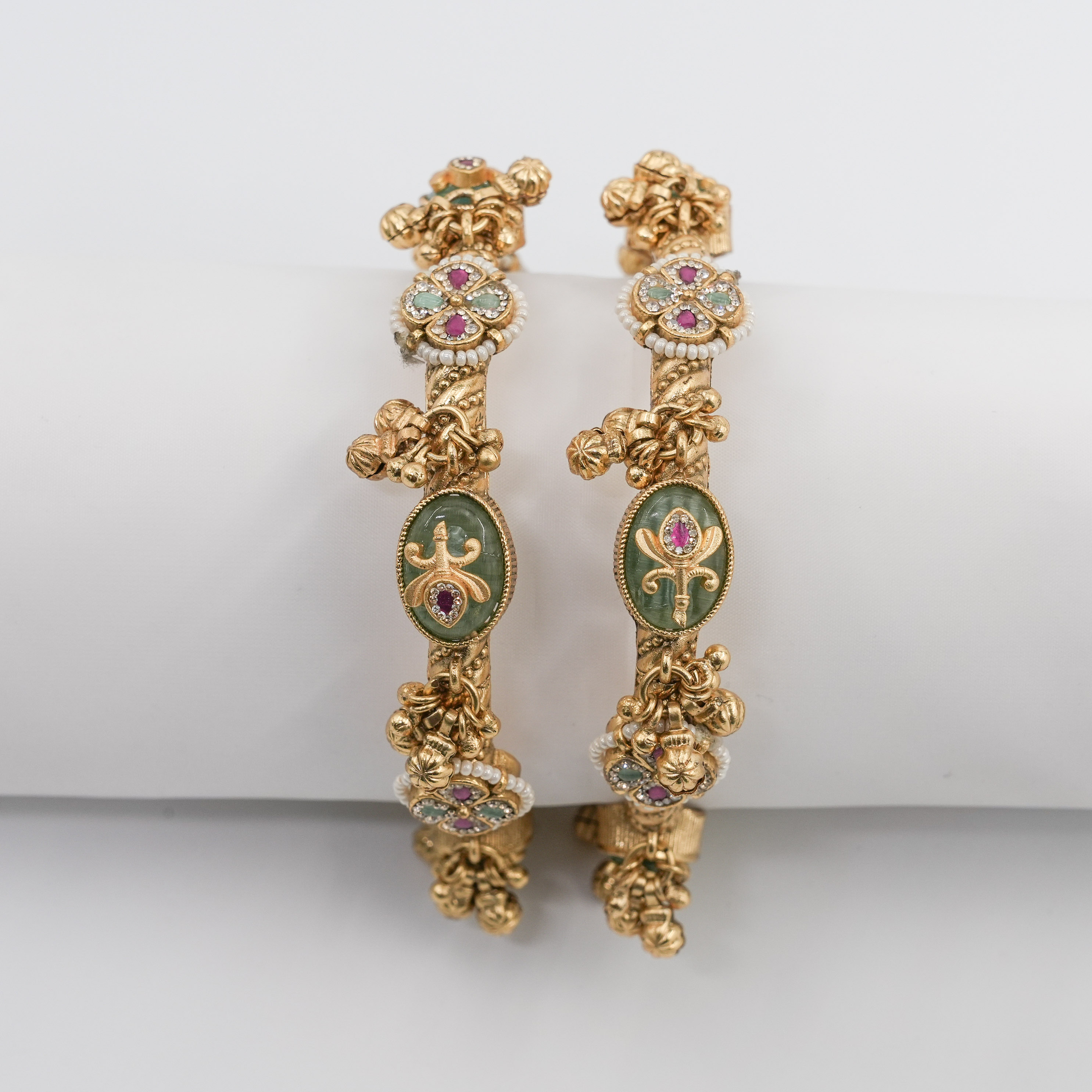 Goutam Jewellers By Ashok Rathod - Drish Antique Ghungroo Bangle