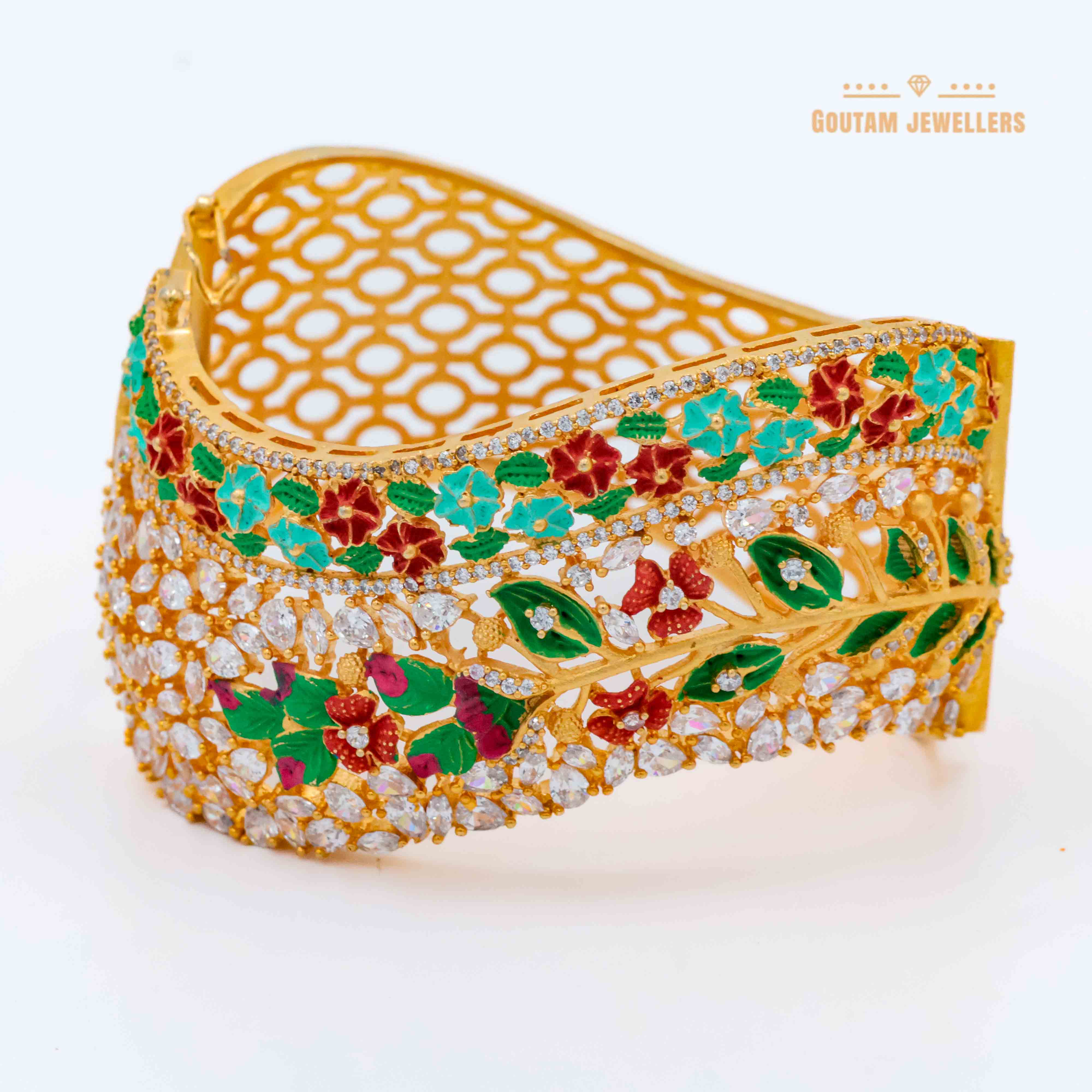 Minakri Design Fancy CZ Kada