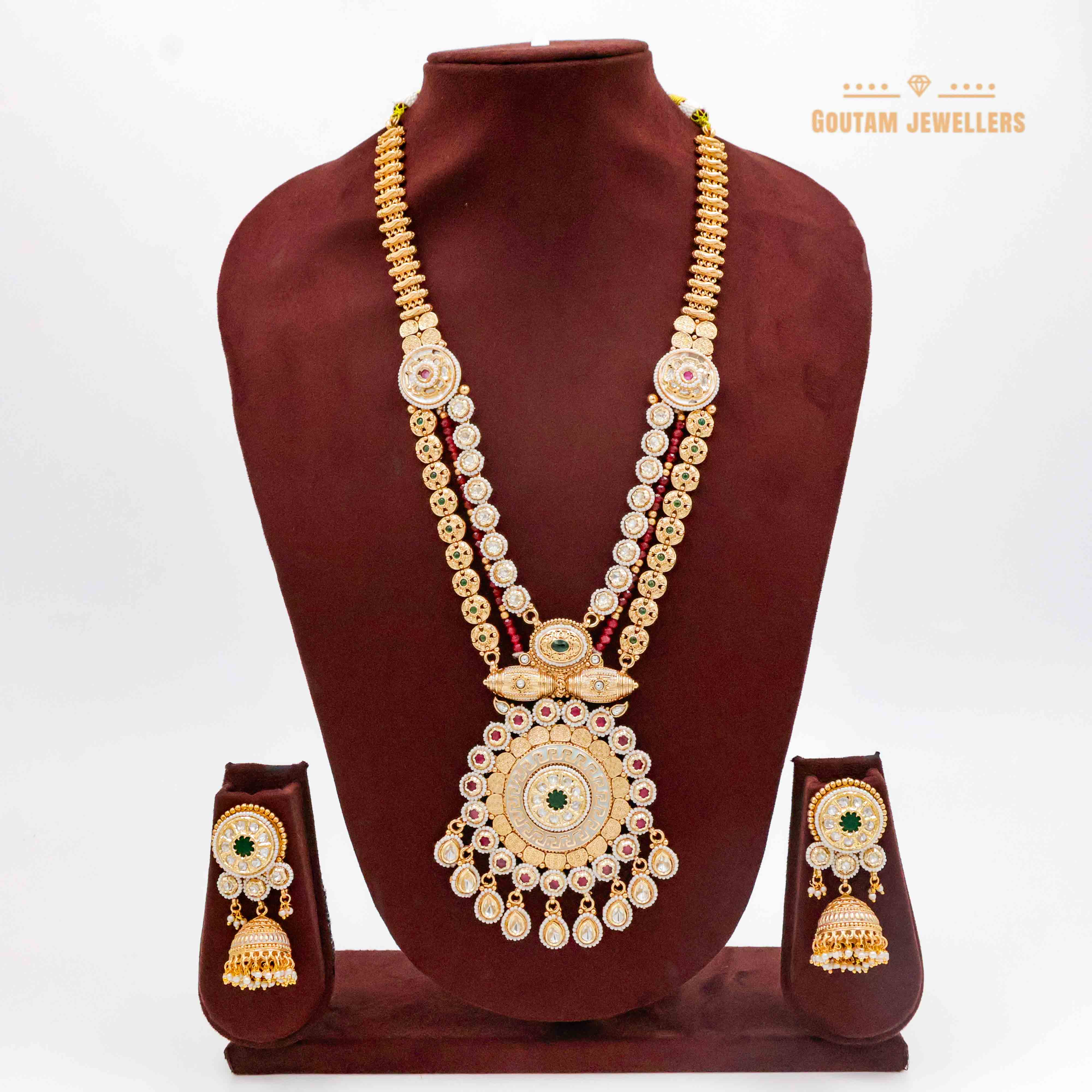 Niharika Antique Rajwadi Mala Set