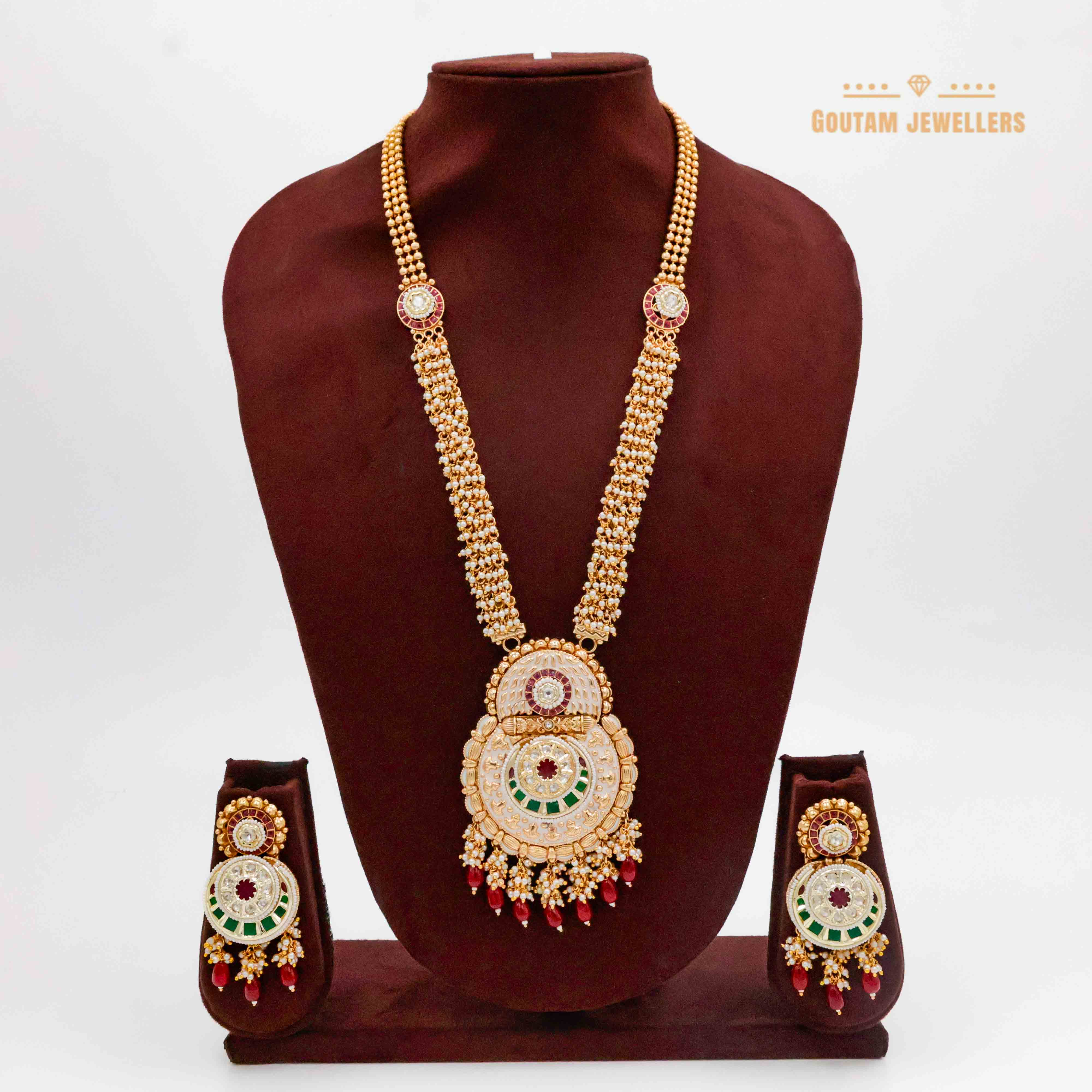 Moti Bandai Rajwadi Mala Set